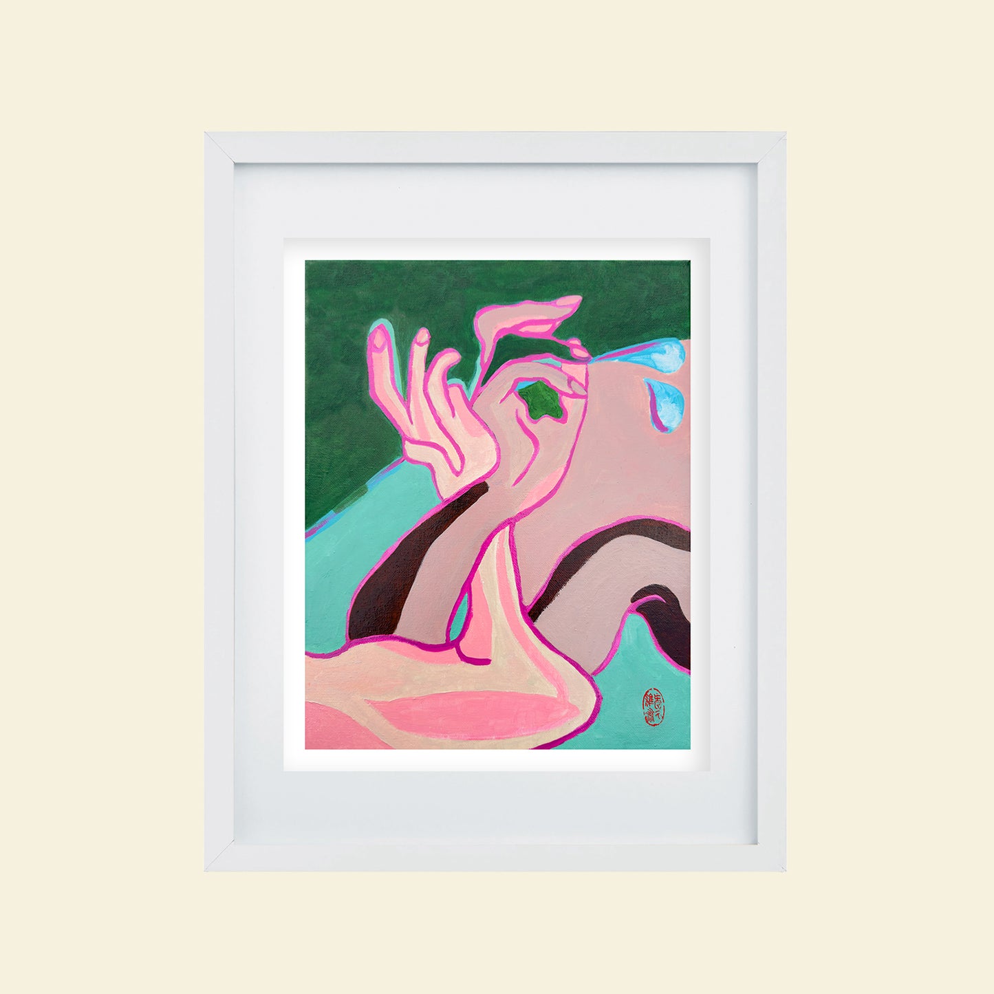 Ivy Wu - "Interwinding Hands-Spray"