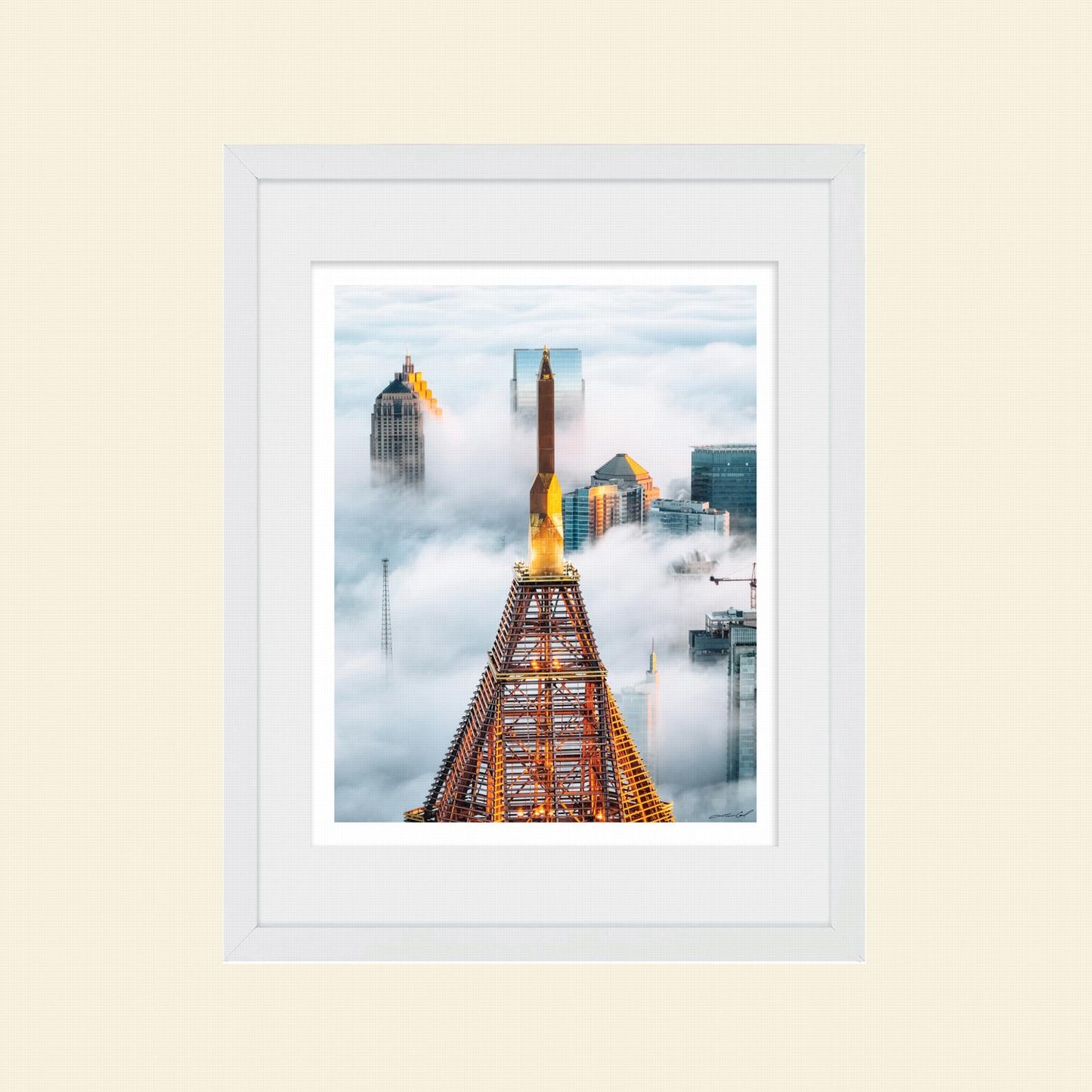Luis Gaud - "Atlanta in the Clouds"
