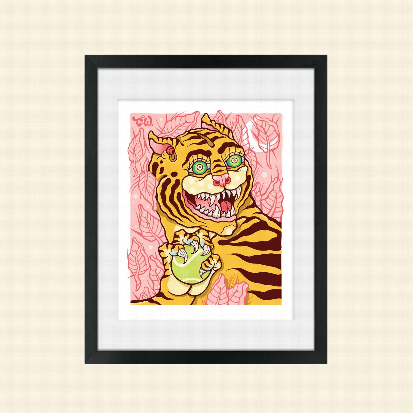 Tanner Wilson- "Tiger Versus Tennis Ball"
