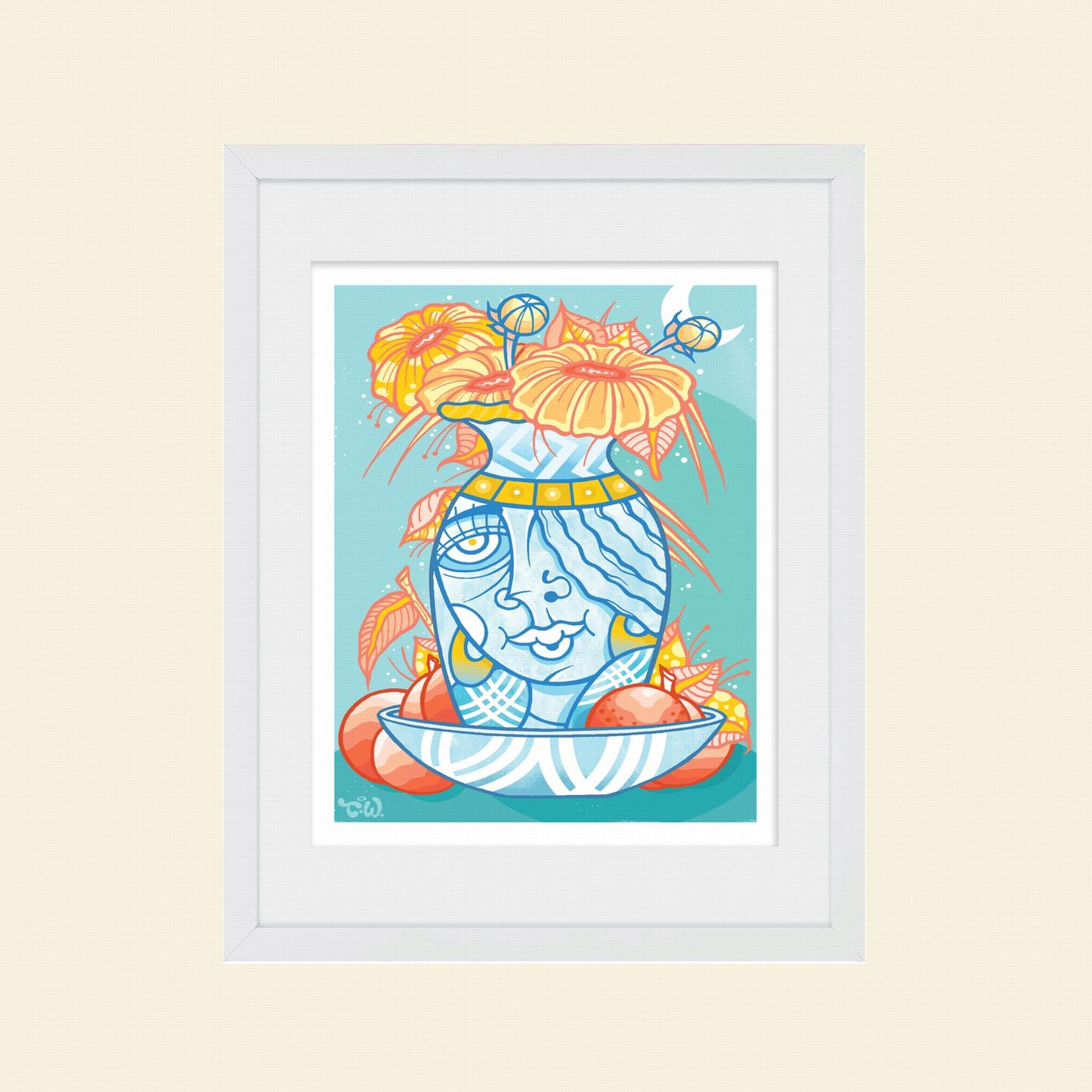 Tanner Wilson - "Vase With Peaches"