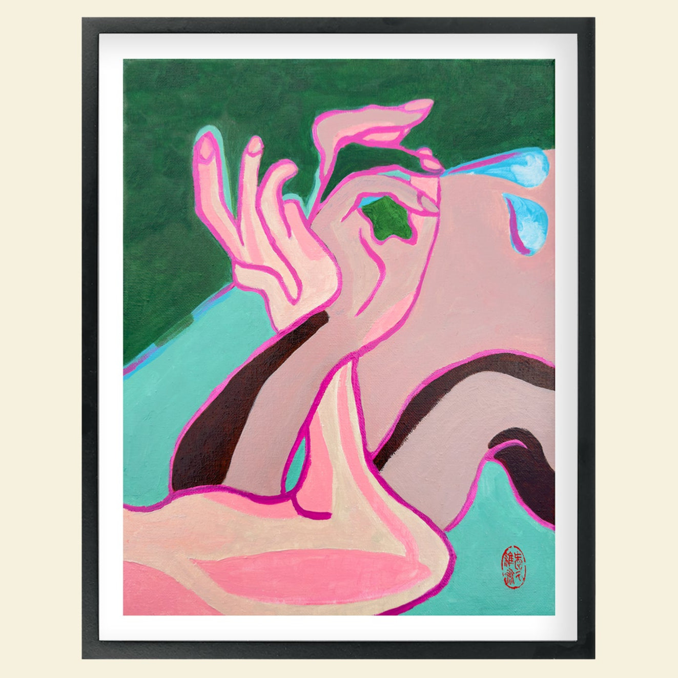 Ivy Wu - "Interwinding Hands-Spray"