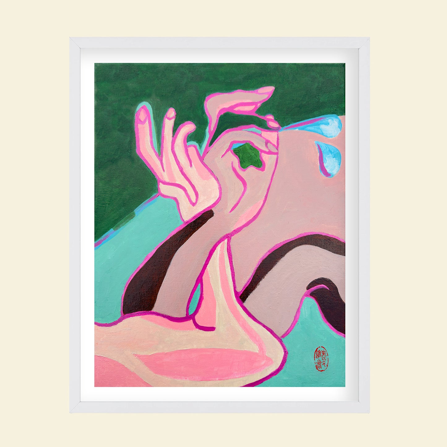 Ivy Wu - "Interwinding Hands-Spray"