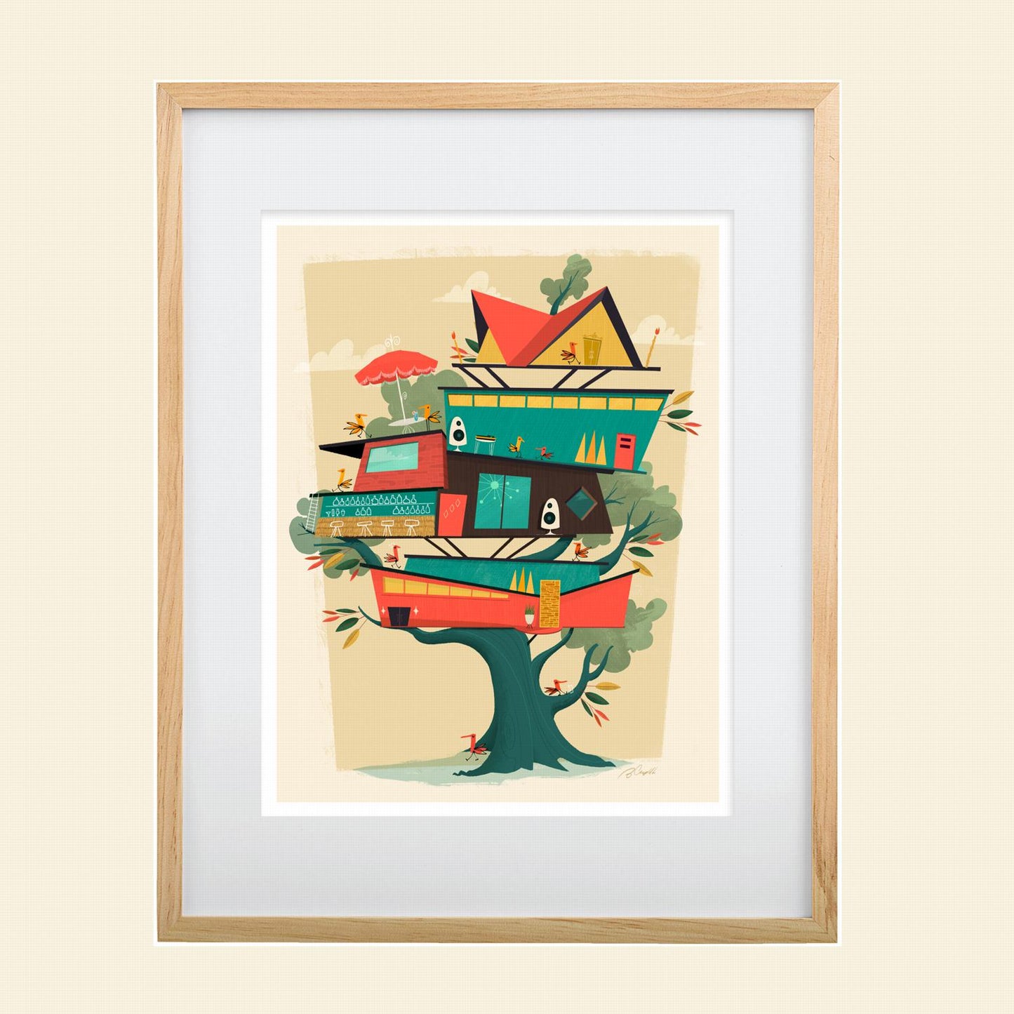 Brandon Campbell - "Summer Treehouse"