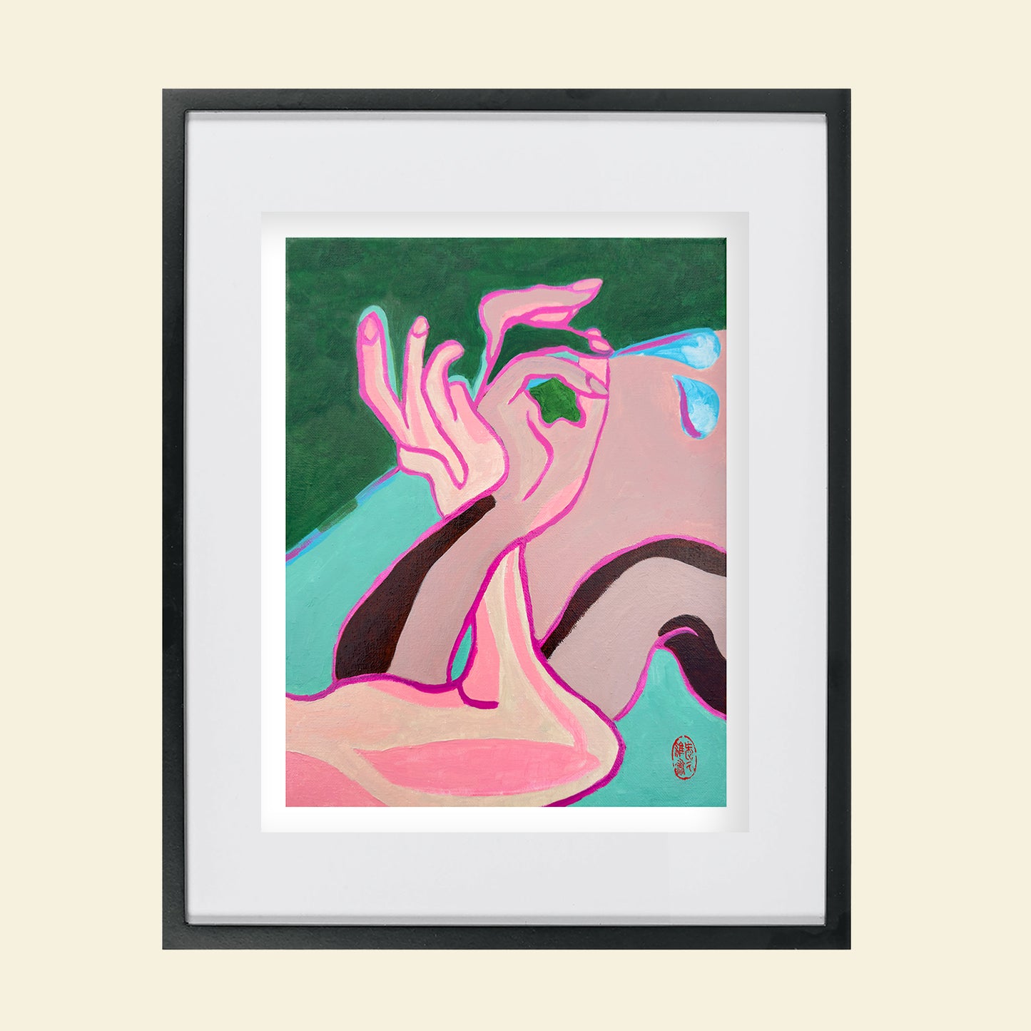 Ivy Wu - "Interwinding Hands-Spray"