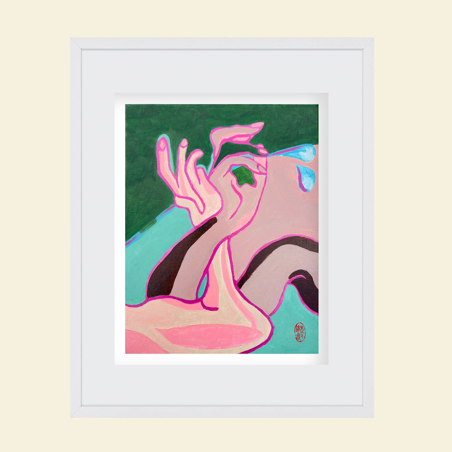 Ivy Wu - "Interwinding Hands-Spray"
