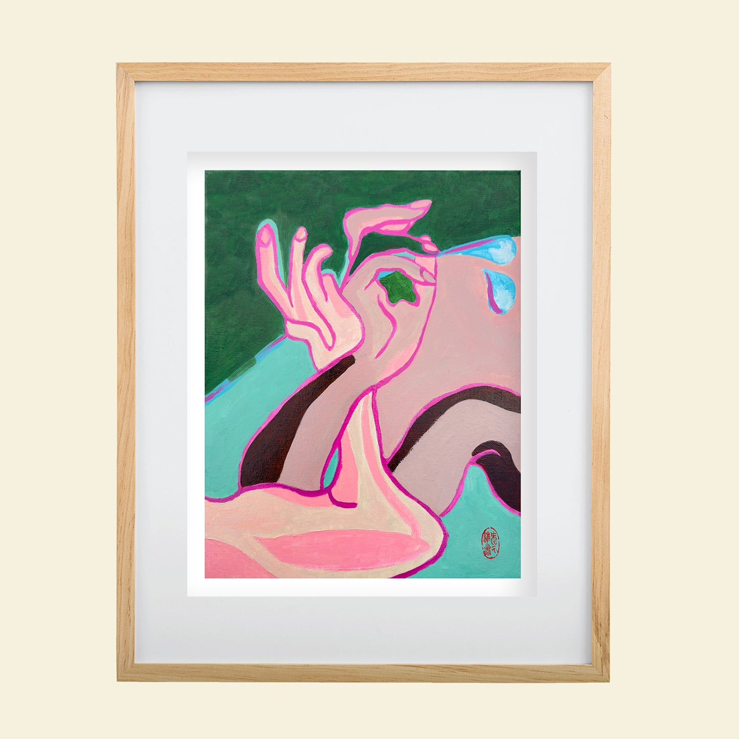 Ivy Wu - "Interwinding Hands-Spray"