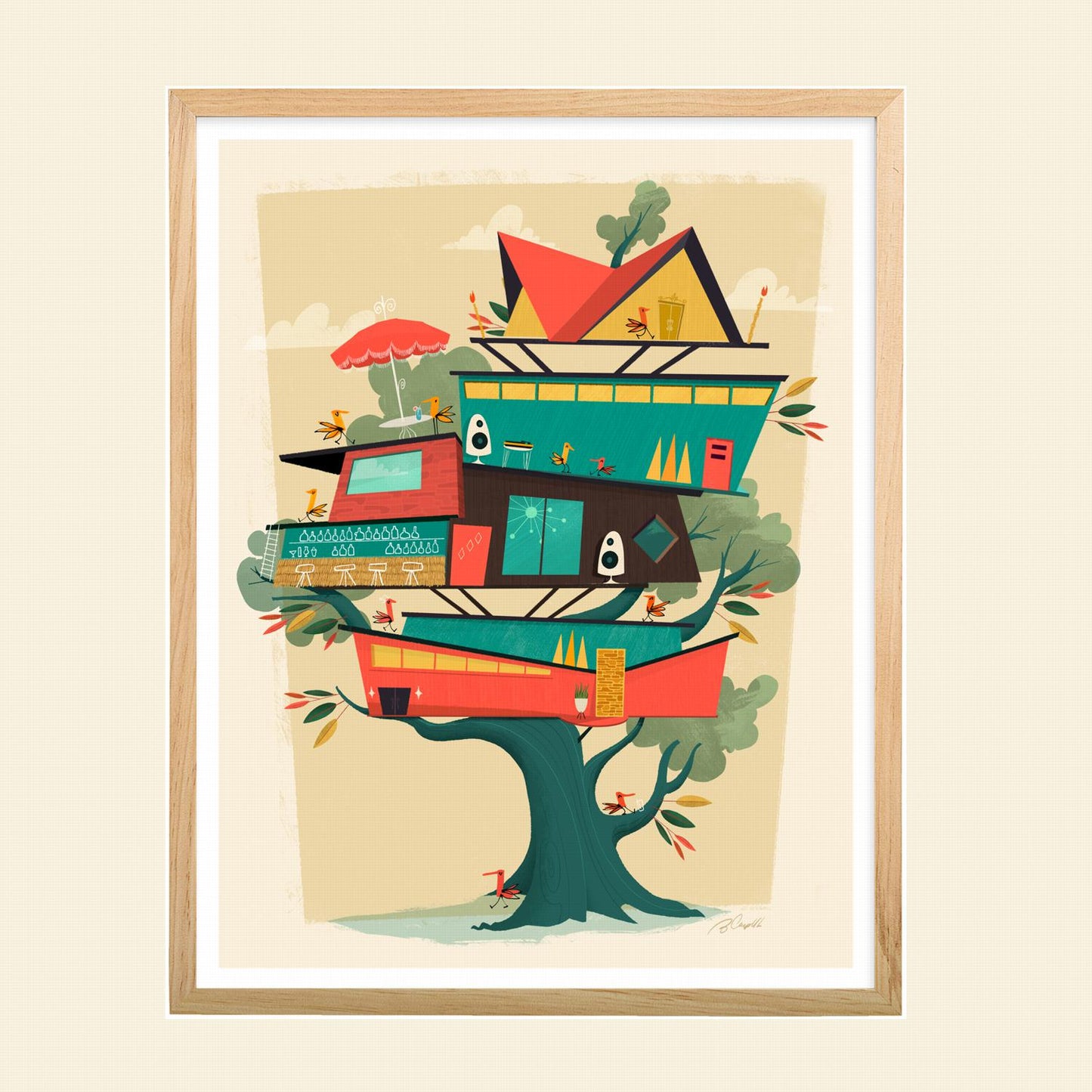 Brandon Campbell - "Summer Treehouse"