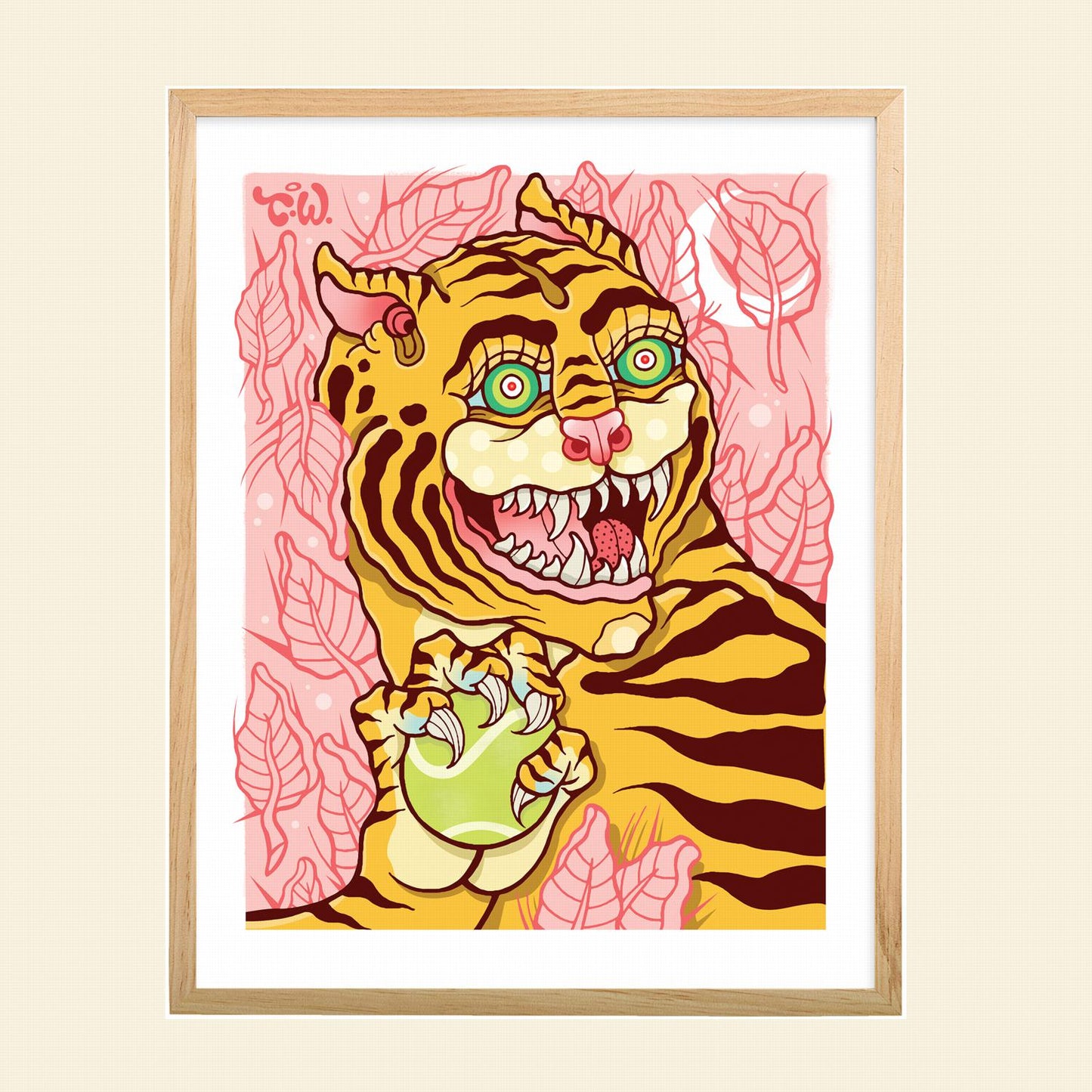 Tanner Wilson- "Tiger Versus Tennis Ball"