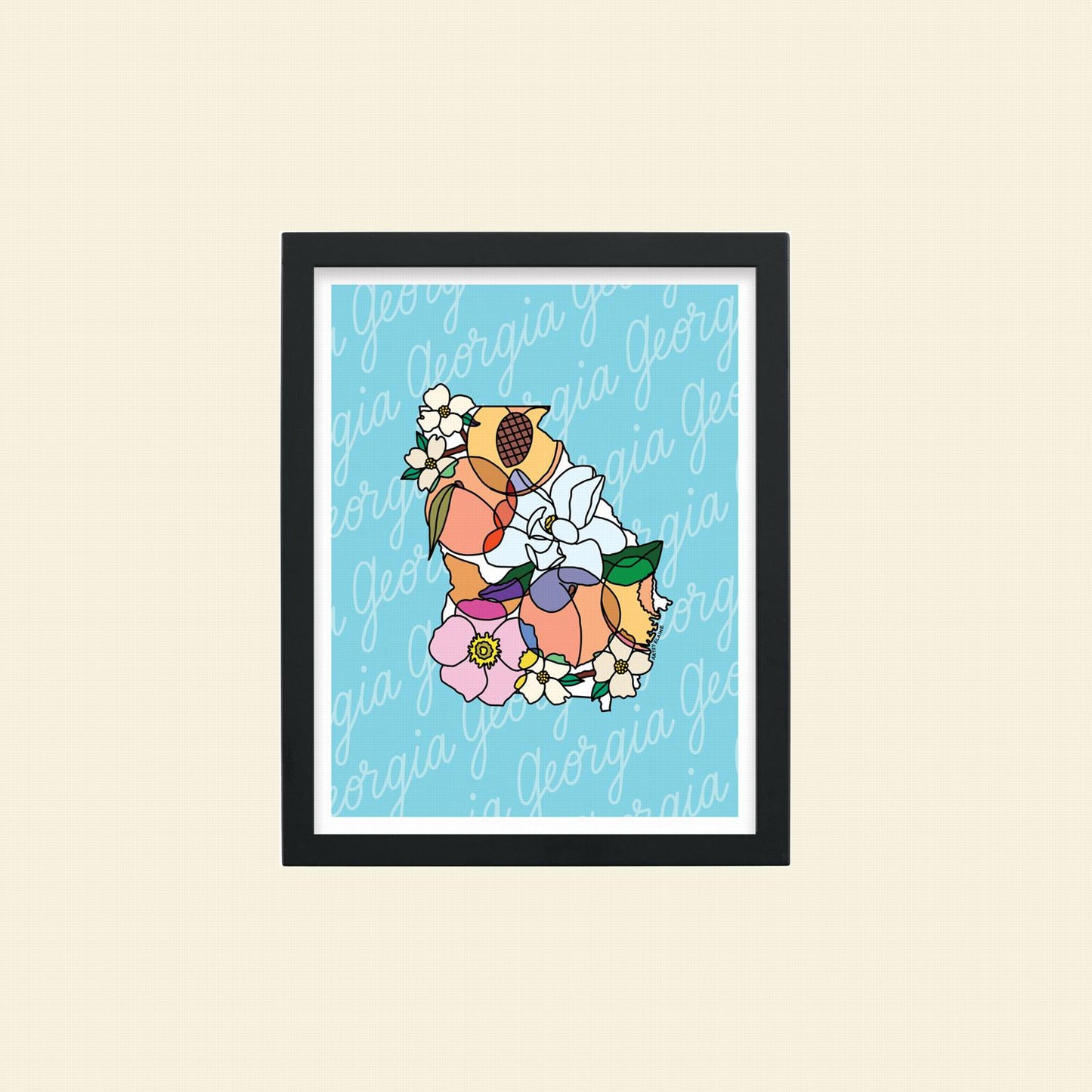 Elaine Stephenson- "GA Peaches n' Blooms"