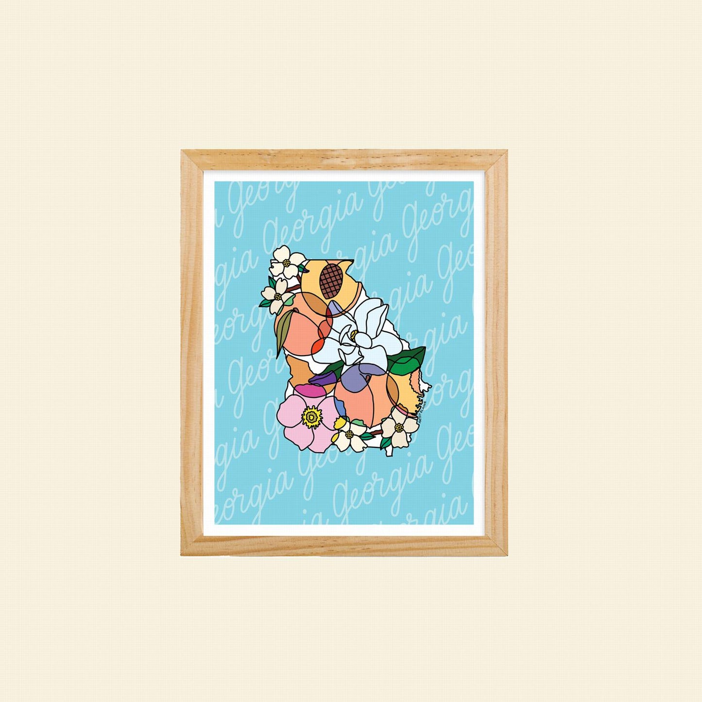 Elaine Stephenson- "GA Peaches n' Blooms"