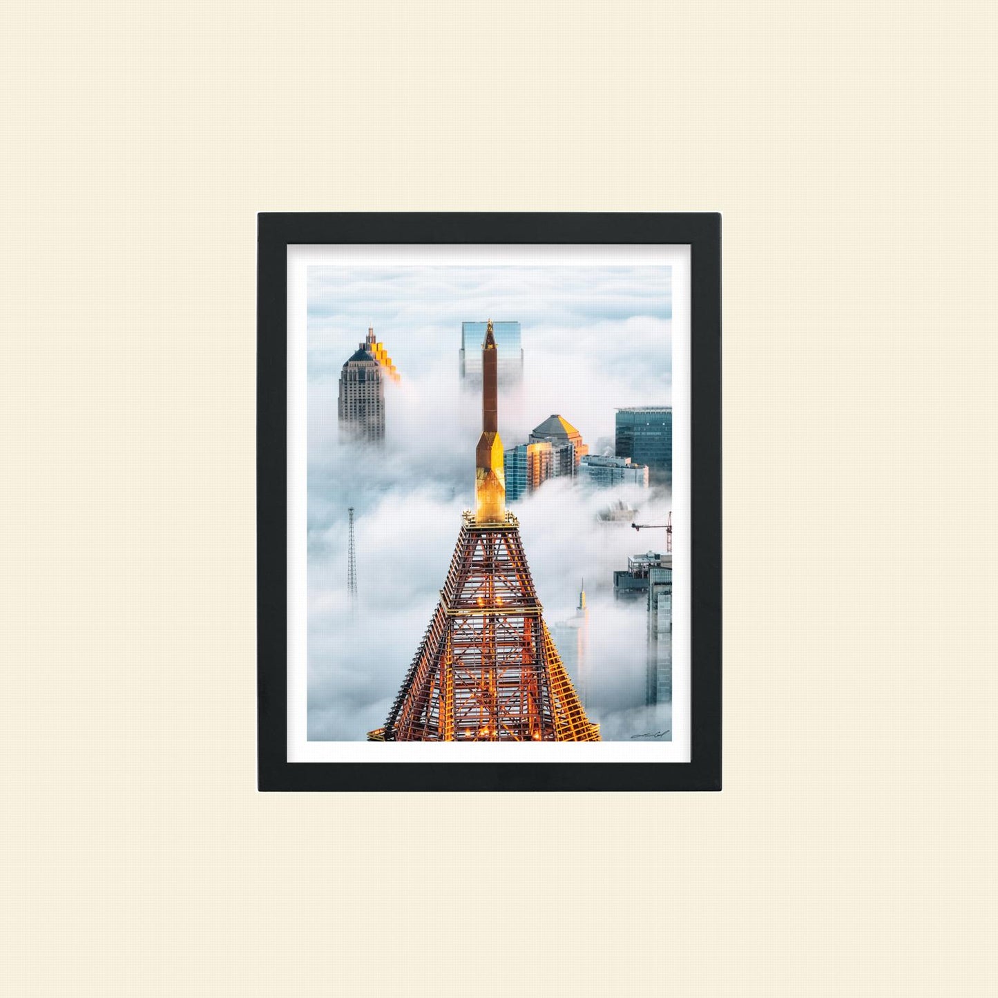 Luis Gaud - "Atlanta in the Clouds"