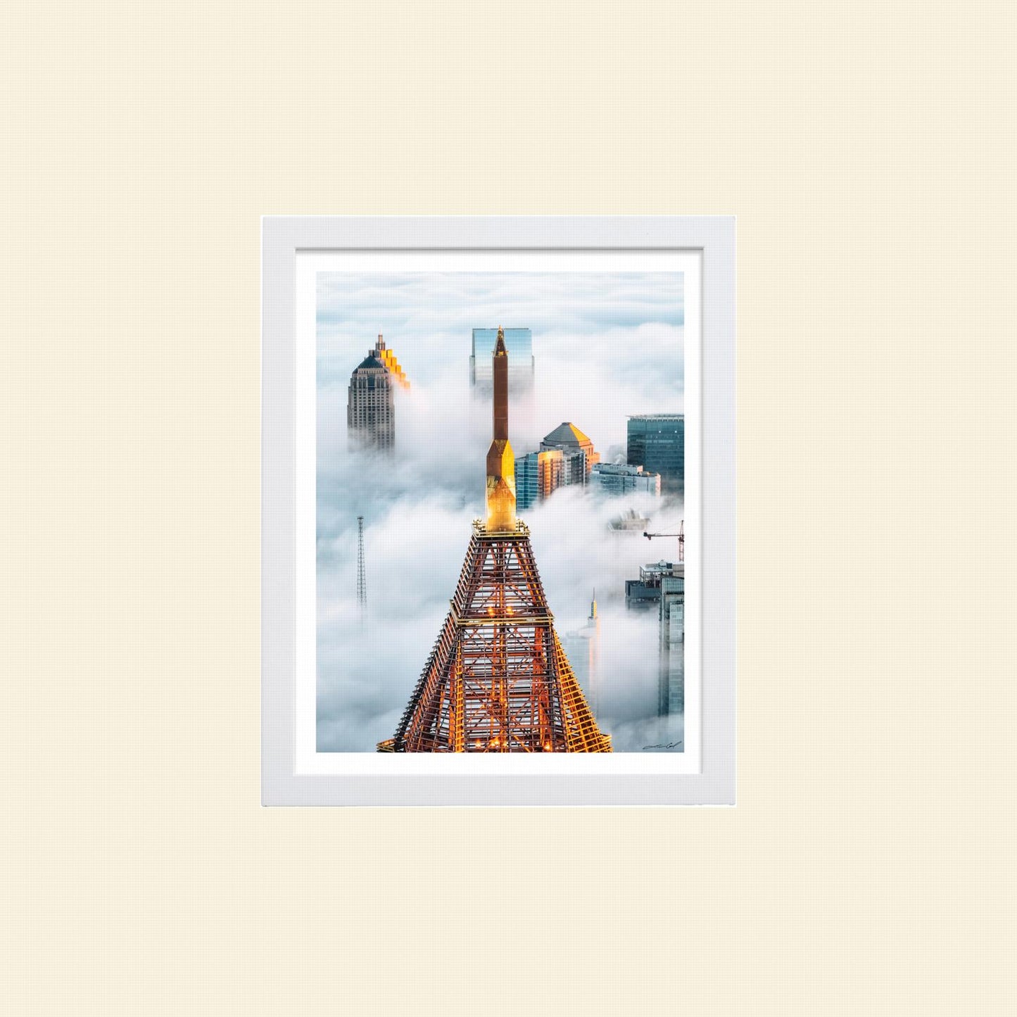 Luis Gaud - "Atlanta in the Clouds"