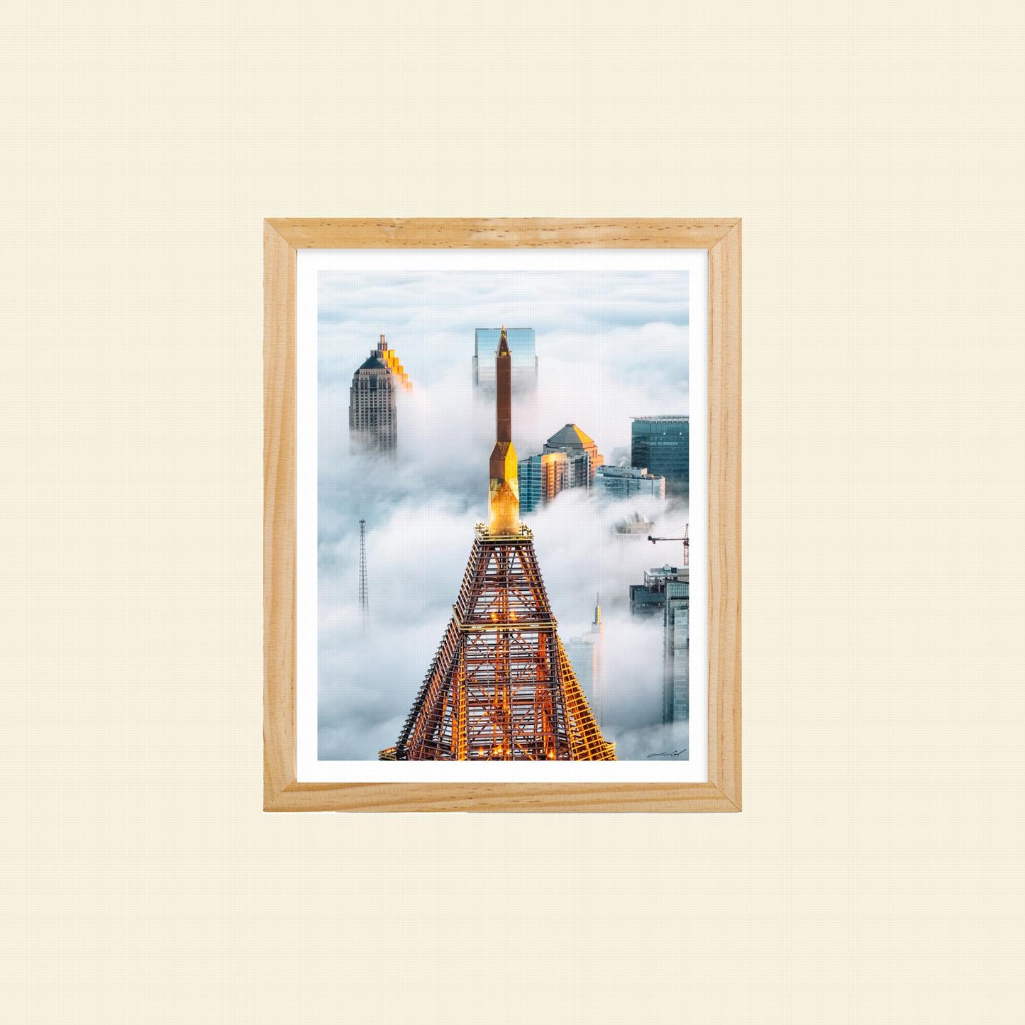 Luis Gaud - "Atlanta in the Clouds"