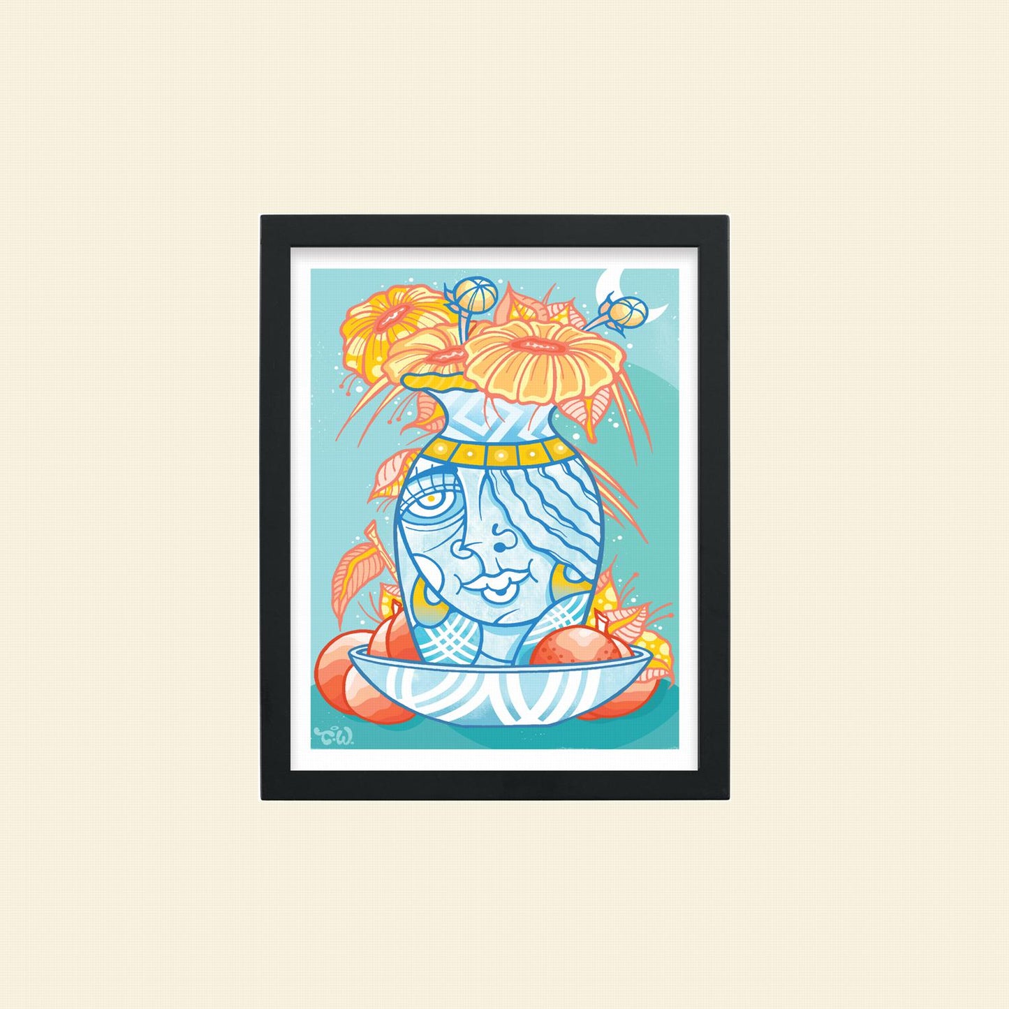 Tanner Wilson - "Vase With Peaches"