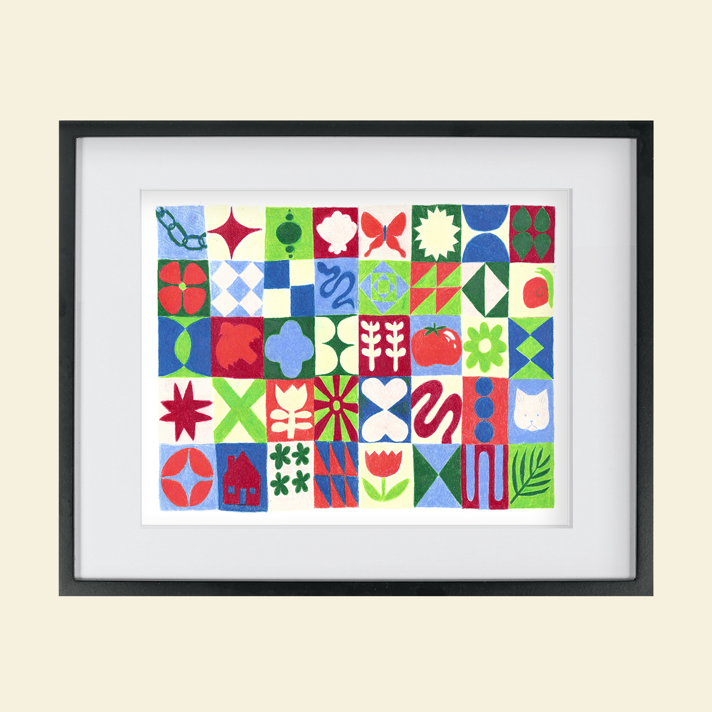 Emily Barton - "Summer Patchwork"
