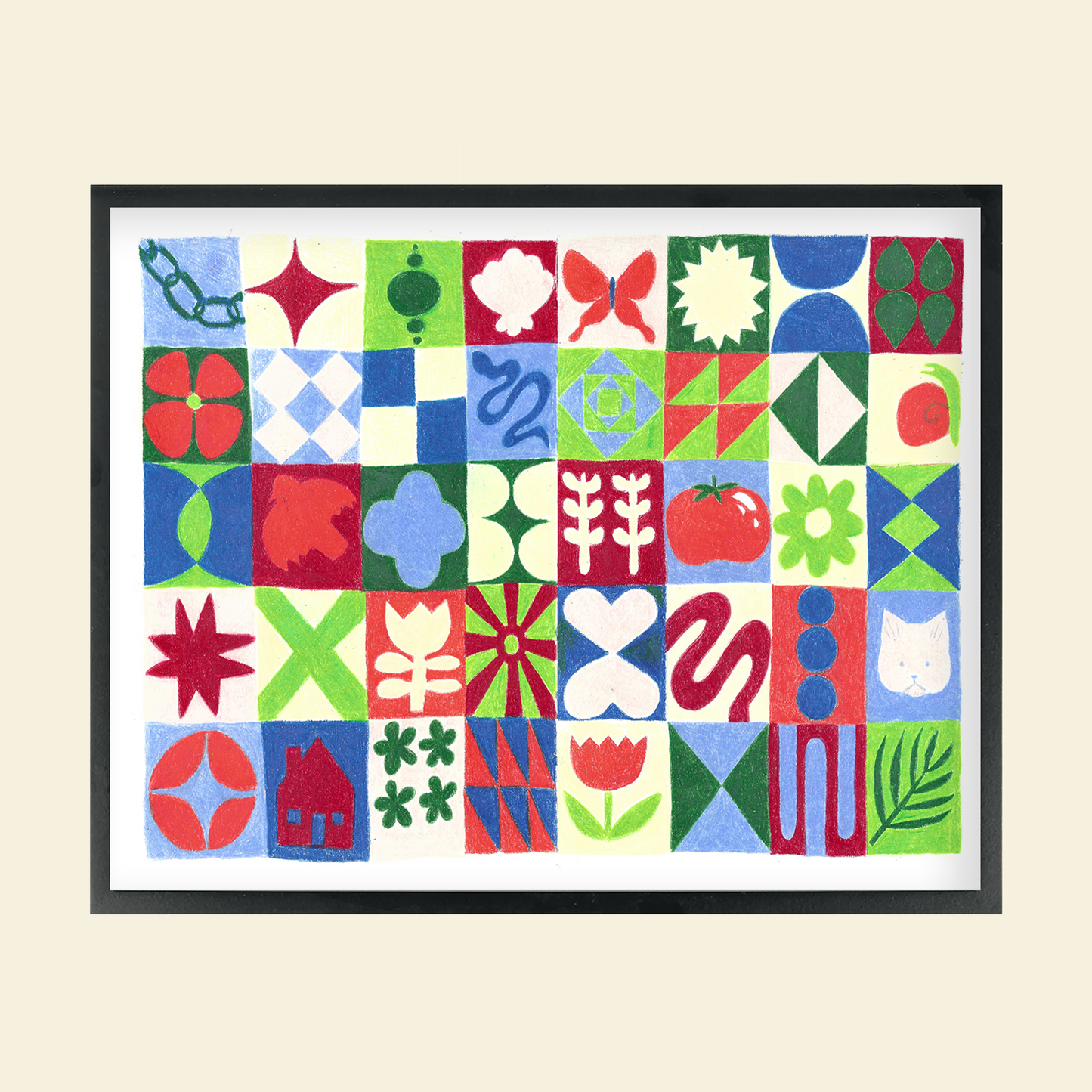 Emily Barton - "Summer Patchwork"