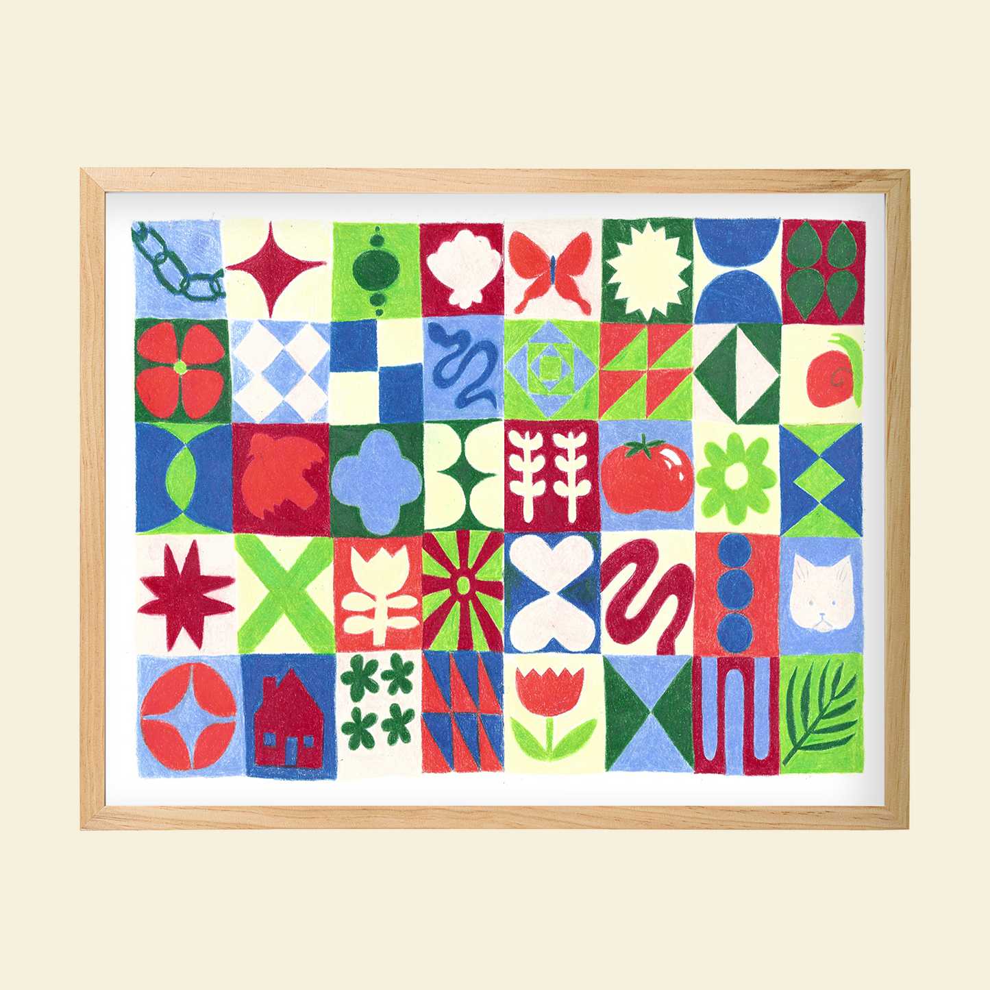 Emily Barton - "Summer Patchwork"