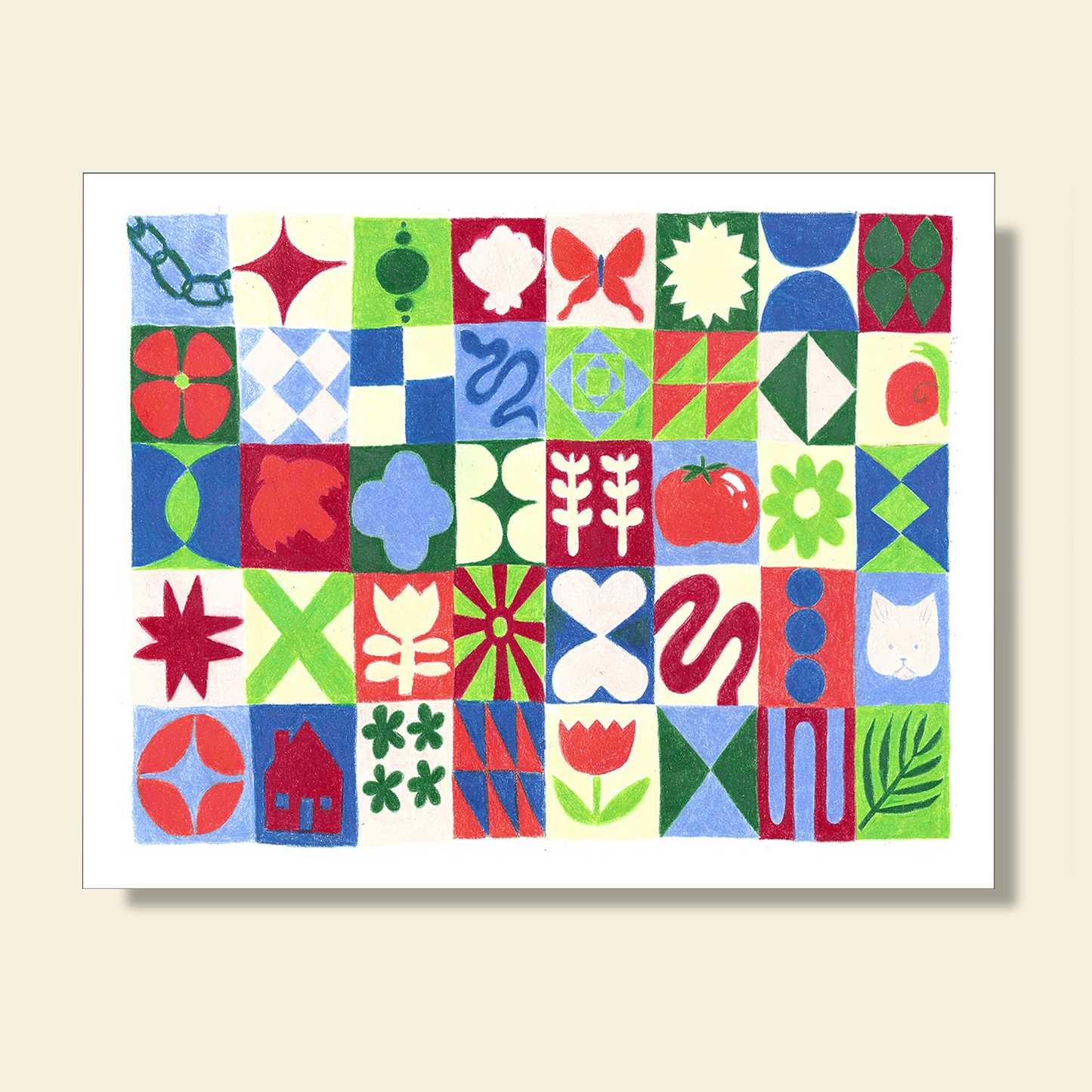 Emily Barton - "Summer Patchwork"