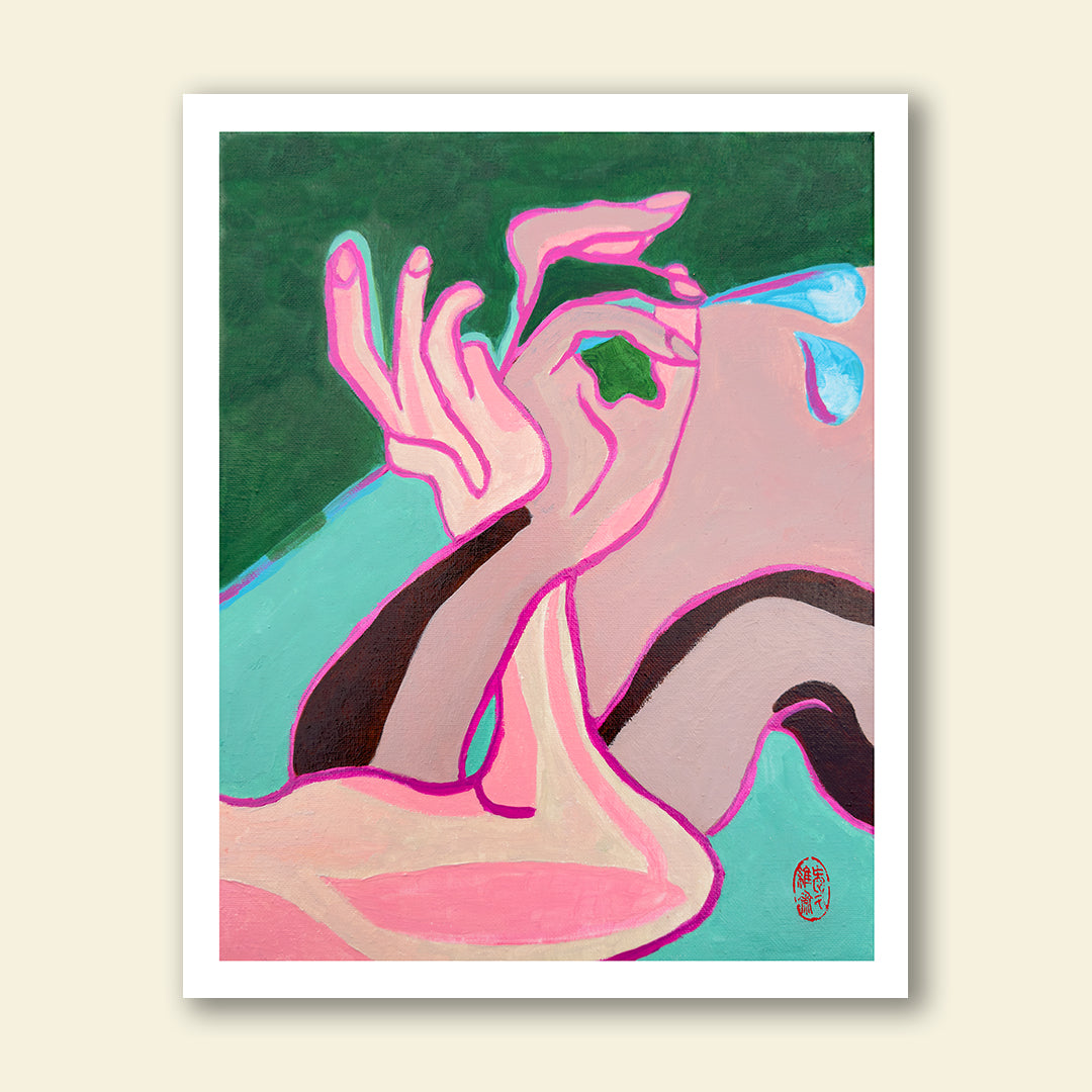 Ivy Wu - "Interwinding Hands-Spray"