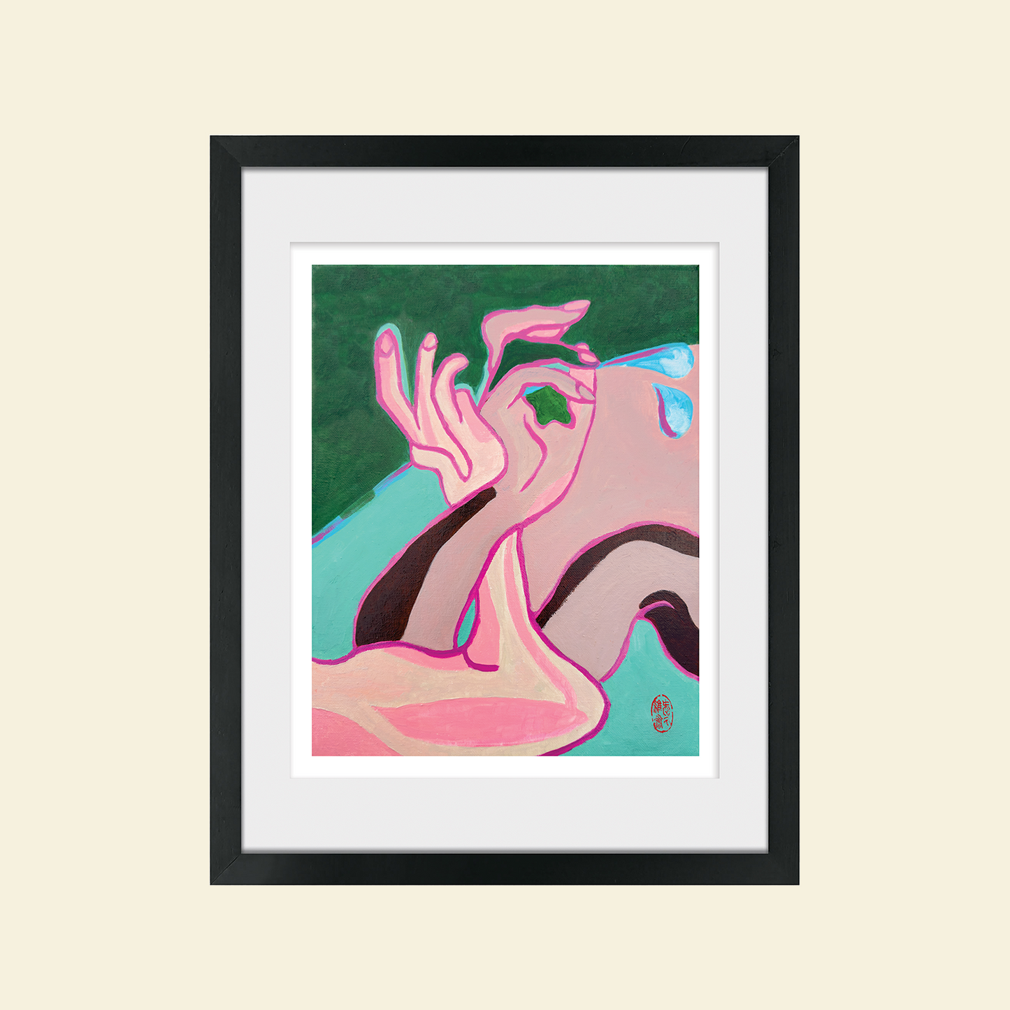 Ivy Wu - "Interwinding Hands-Spray"