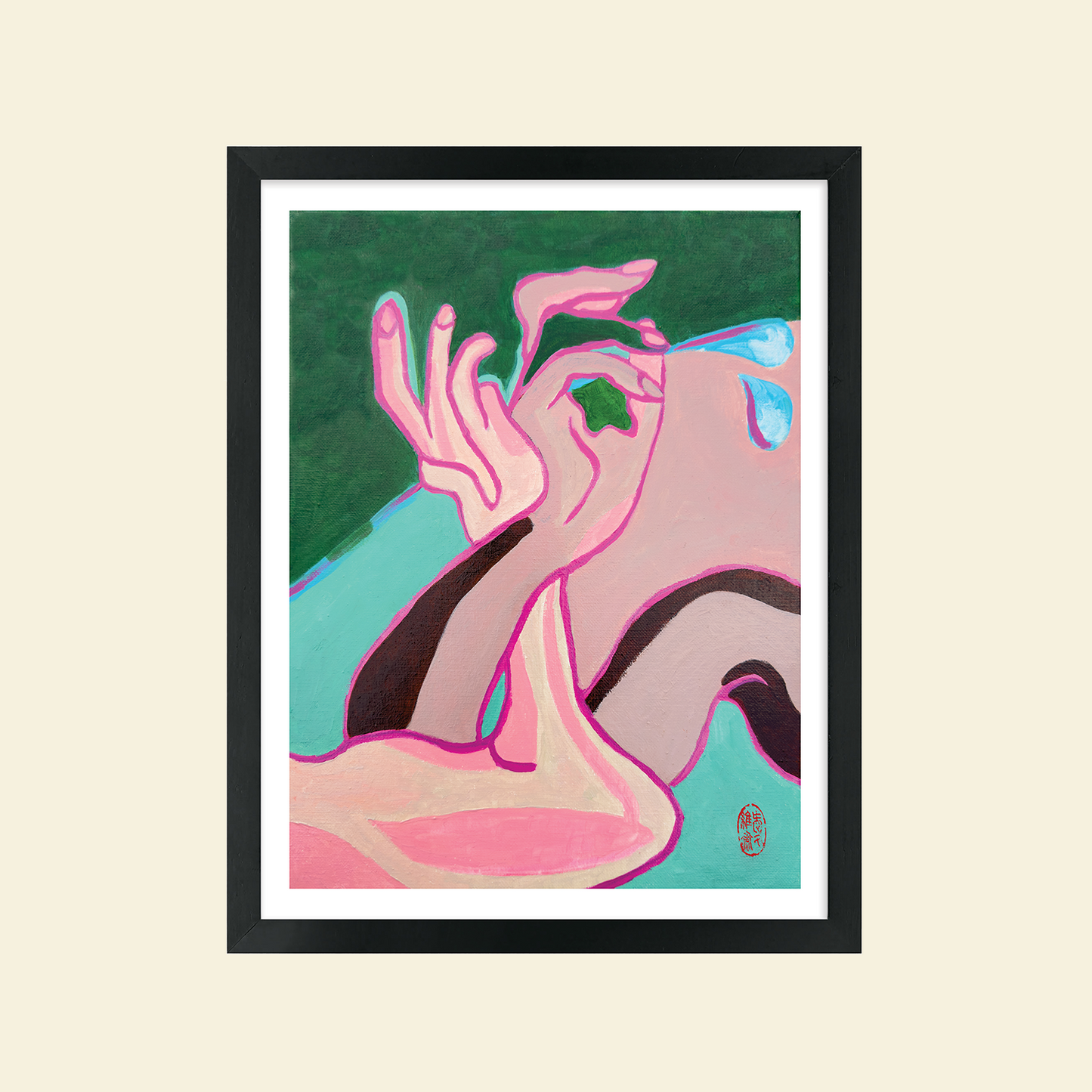 Ivy Wu - "Interwinding Hands-Spray"