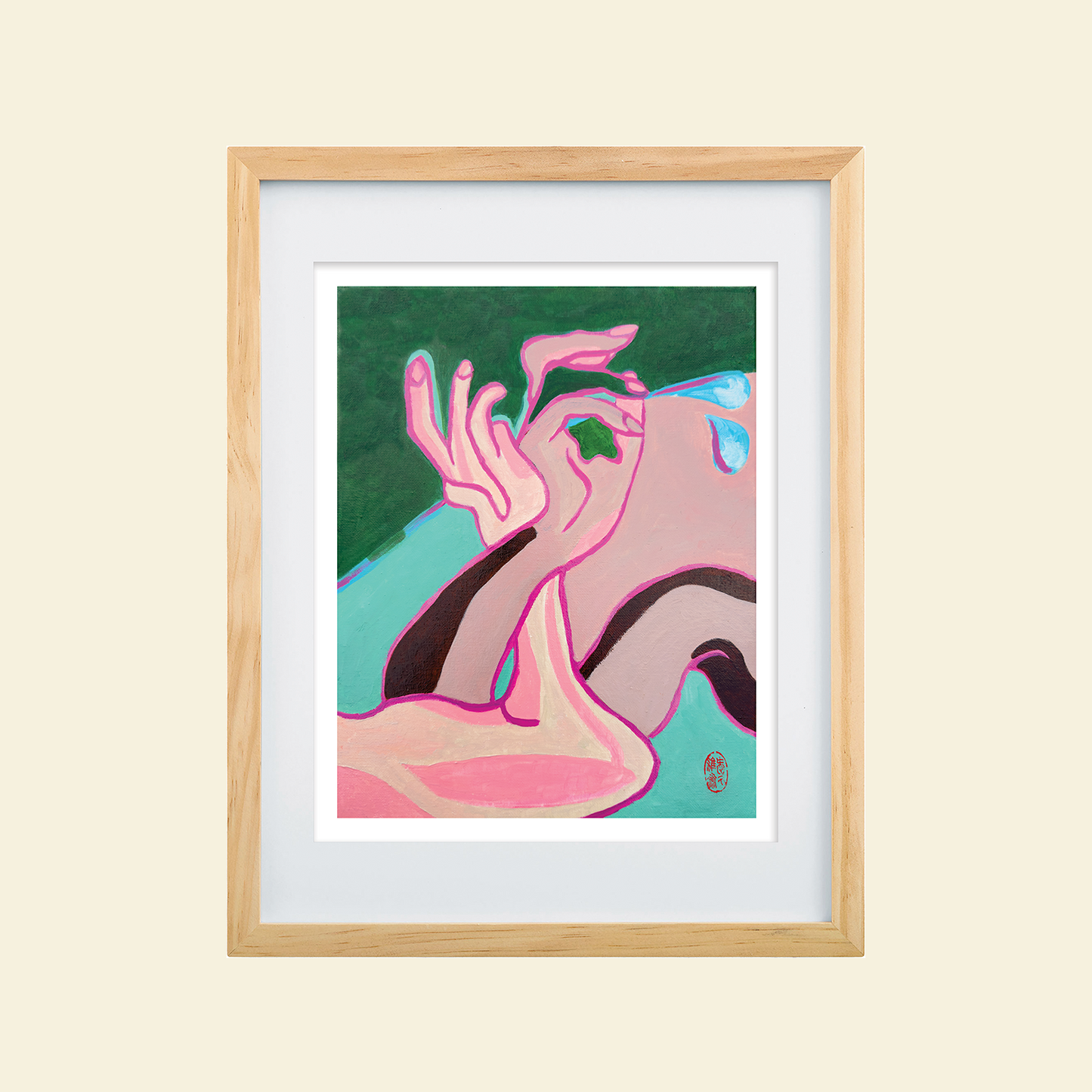 Ivy Wu - "Interwinding Hands-Spray"