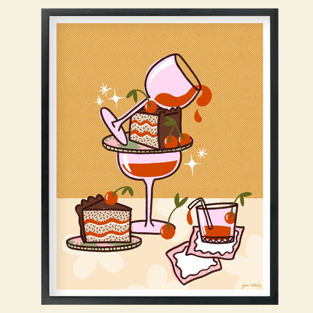Jane Collins - "Cake And Cocktails"