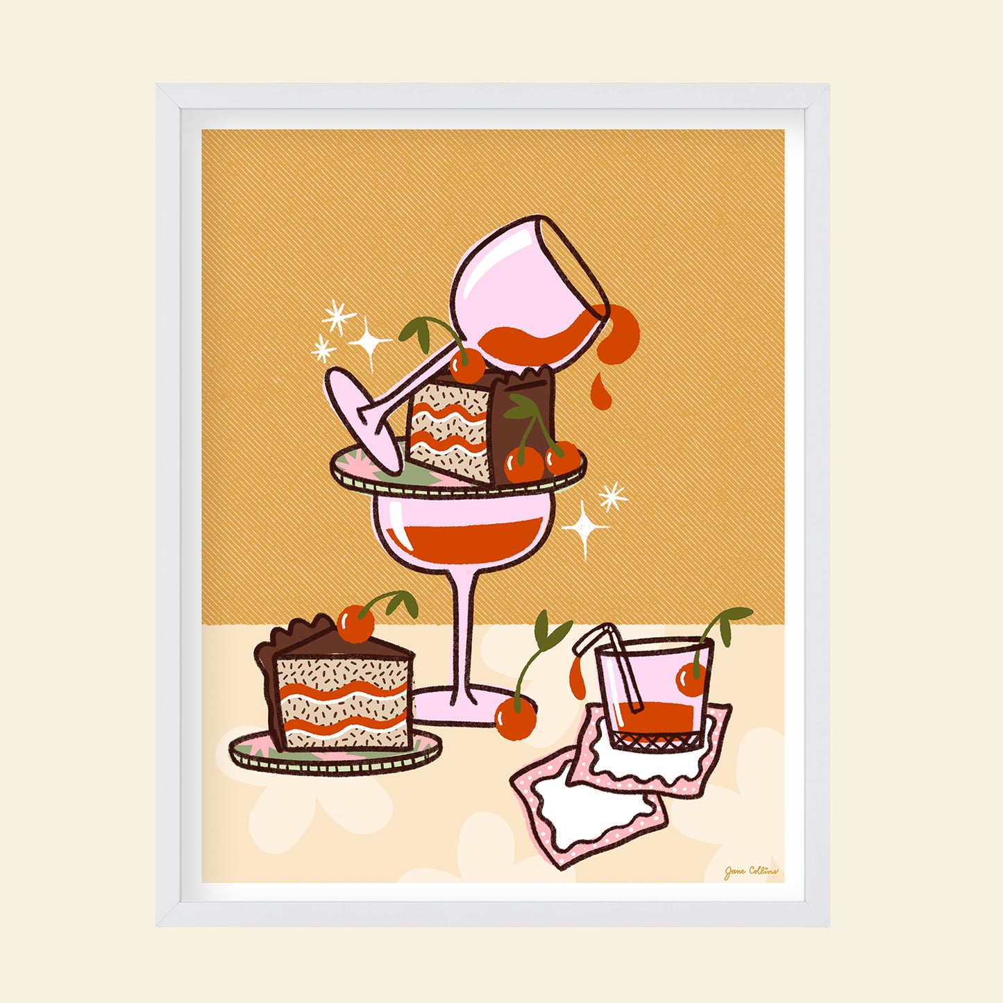 Jane Collins - "Cake And Cocktails"