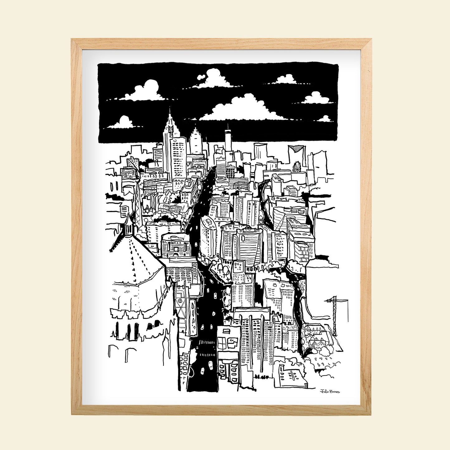 Julio Brenes - "West Peachtree Street"