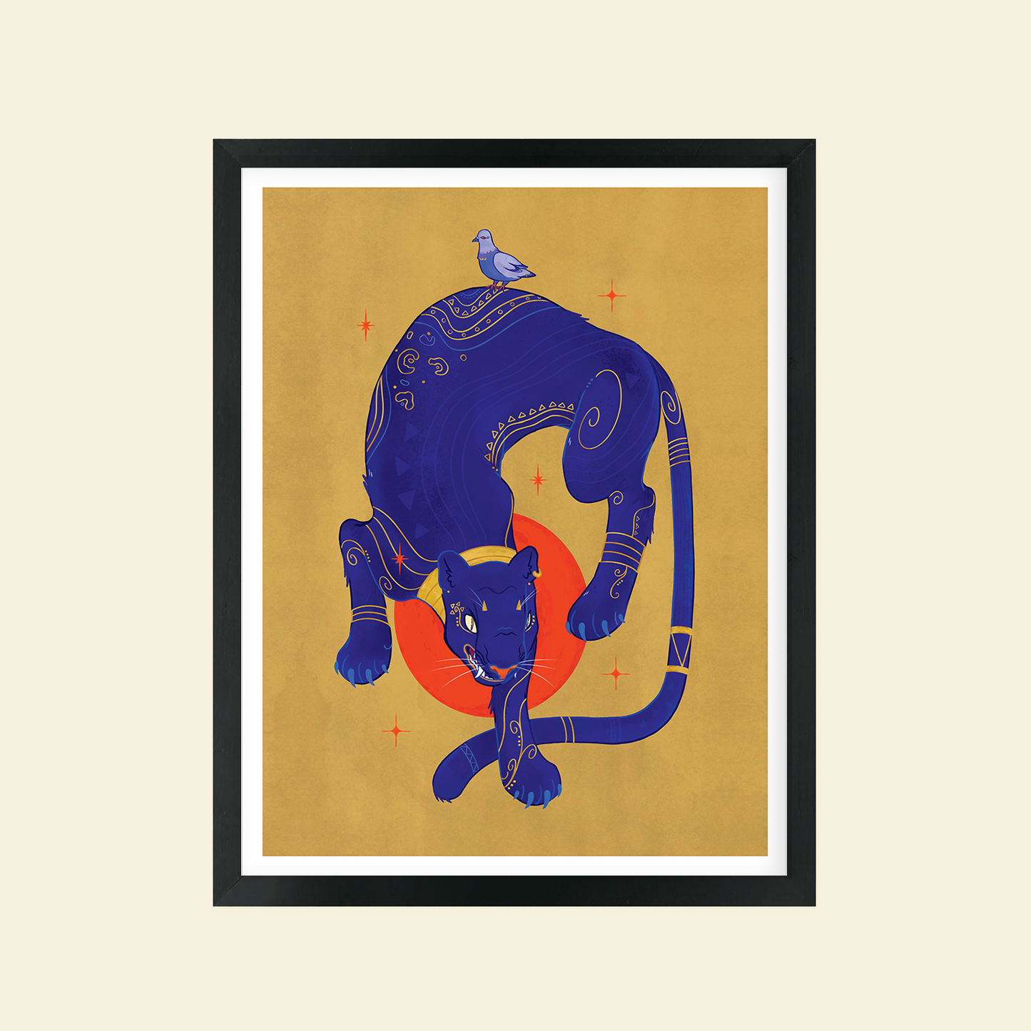 Liora Rodney - "The Panther and The Pigeon"
