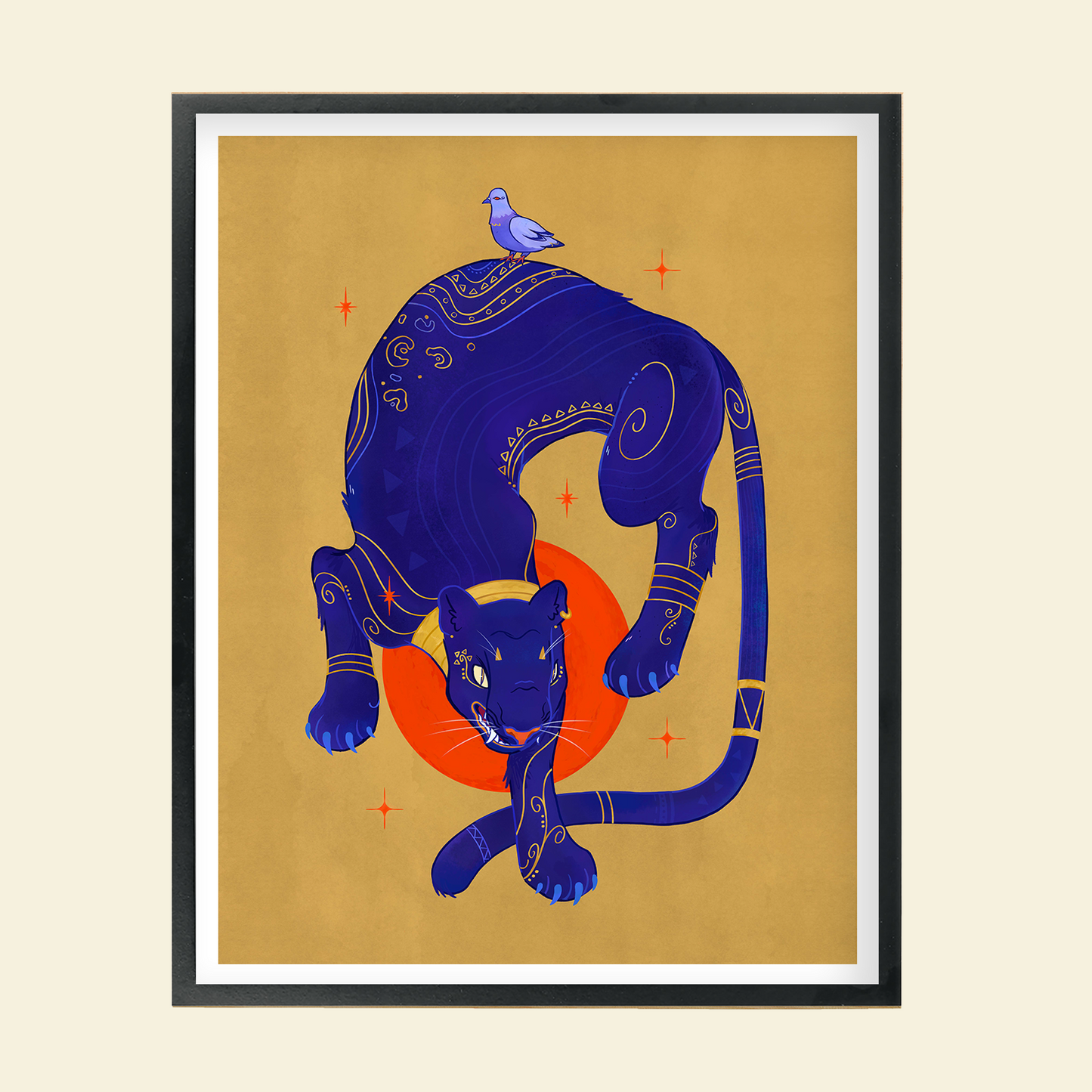 Liora Rodney - "The Panther and The Pigeon"