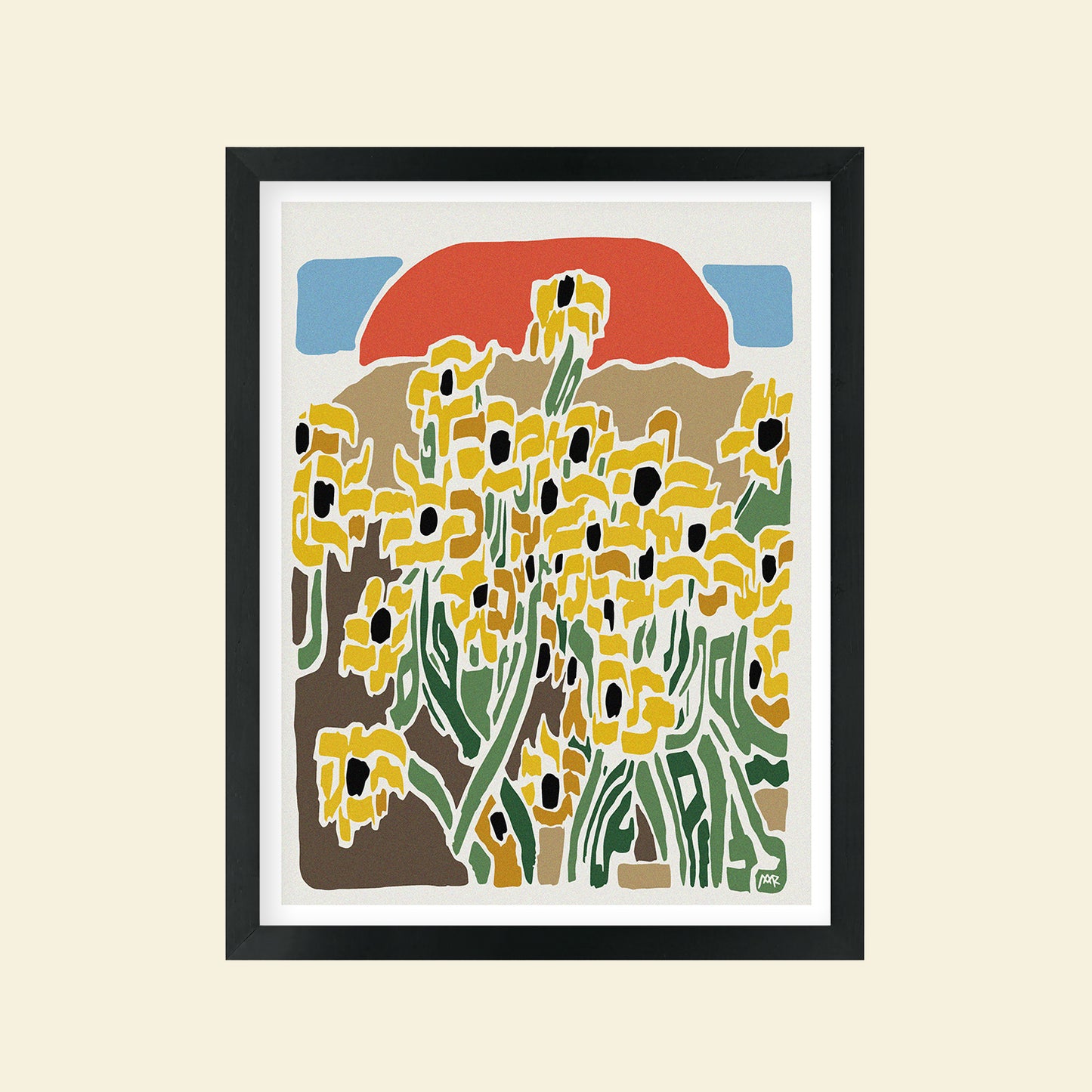 Mark Rockwood - "Black-Eyed Susans at Oakland"