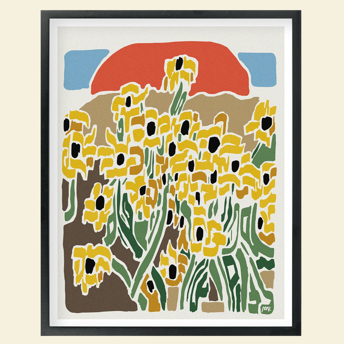 Mark Rockwood - "Black-Eyed Susans at Oakland"