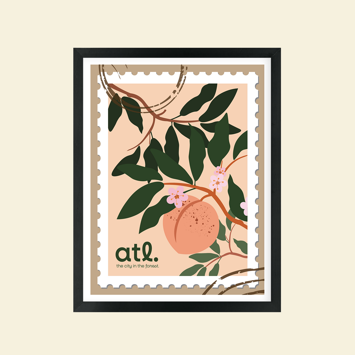 Shanelle Vera - "Peachy Postage"