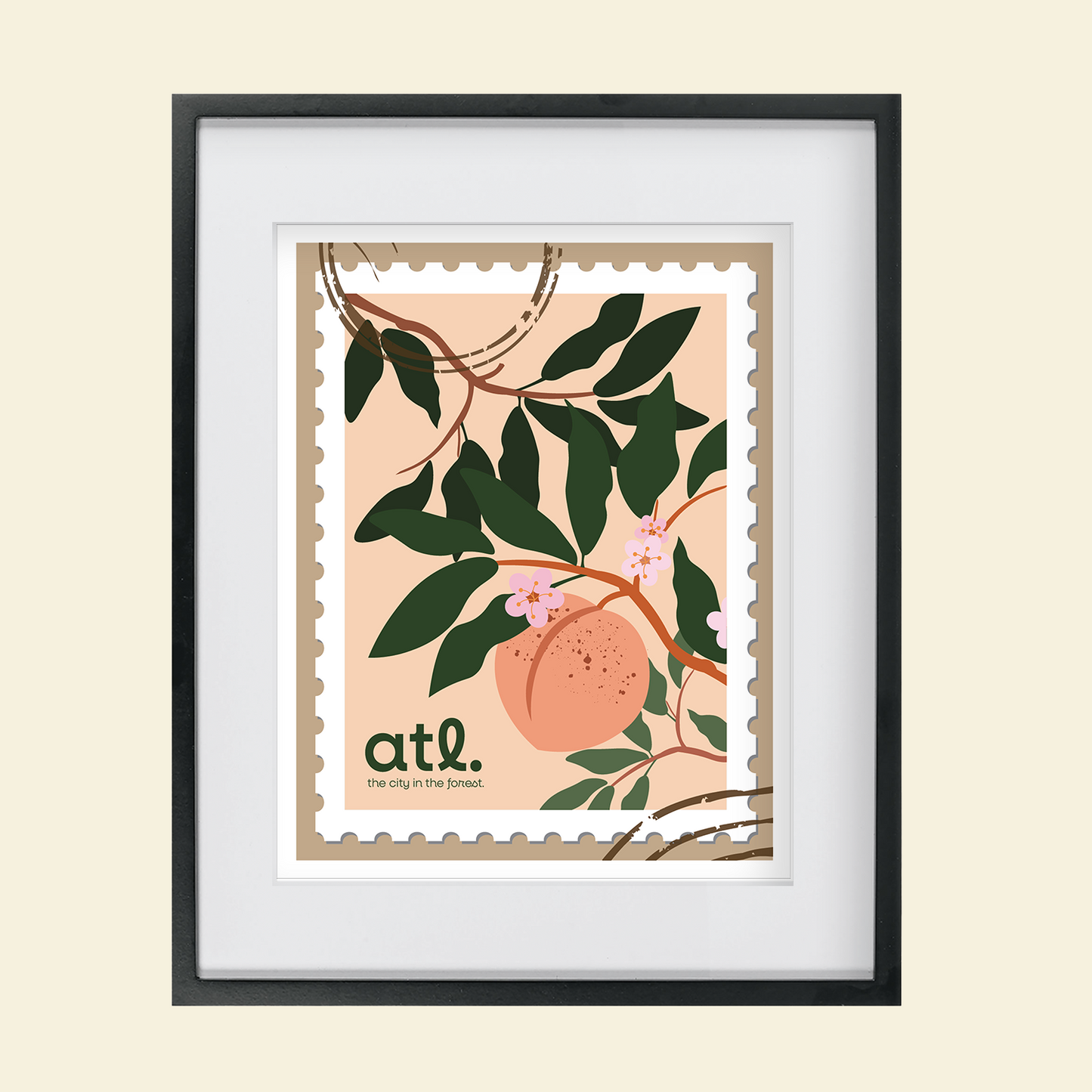 Shanelle Vera - "Peachy Postage"