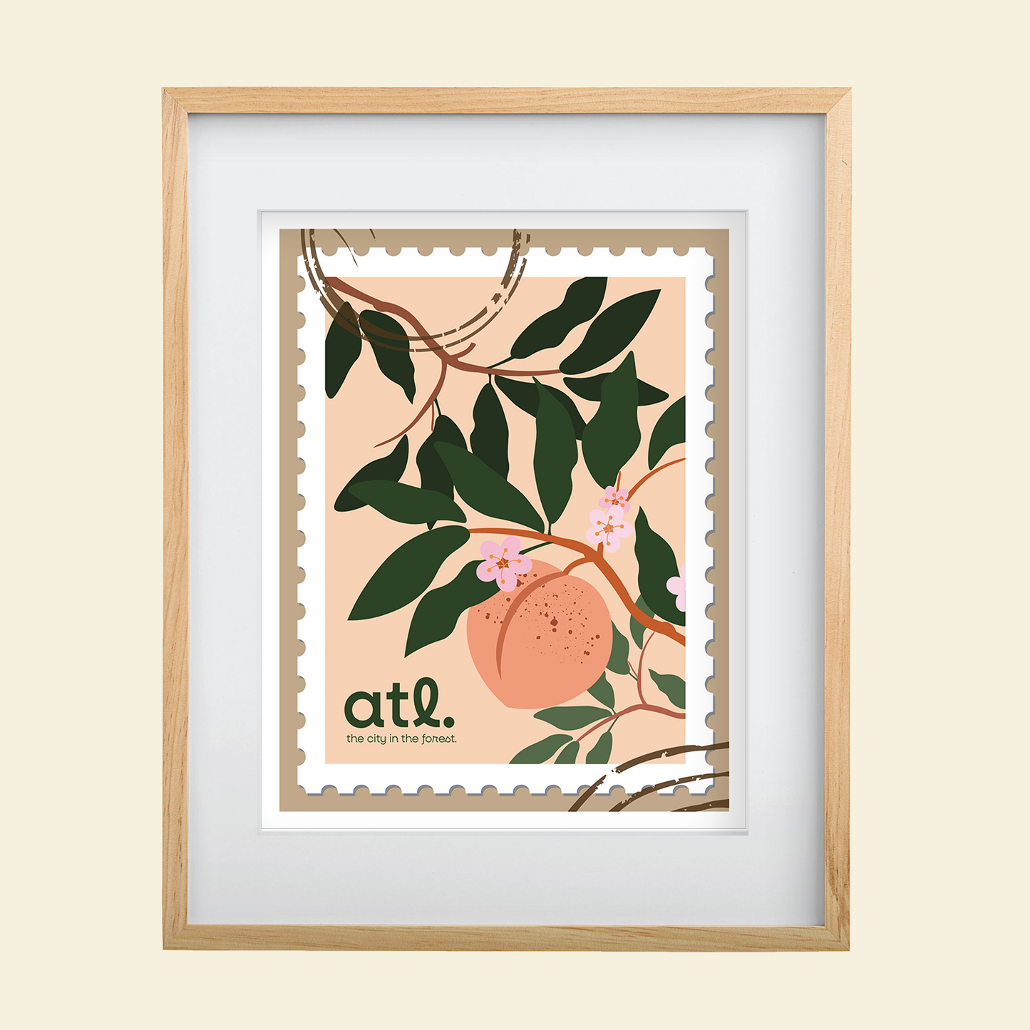 Shanelle Vera - "Peachy Postage"