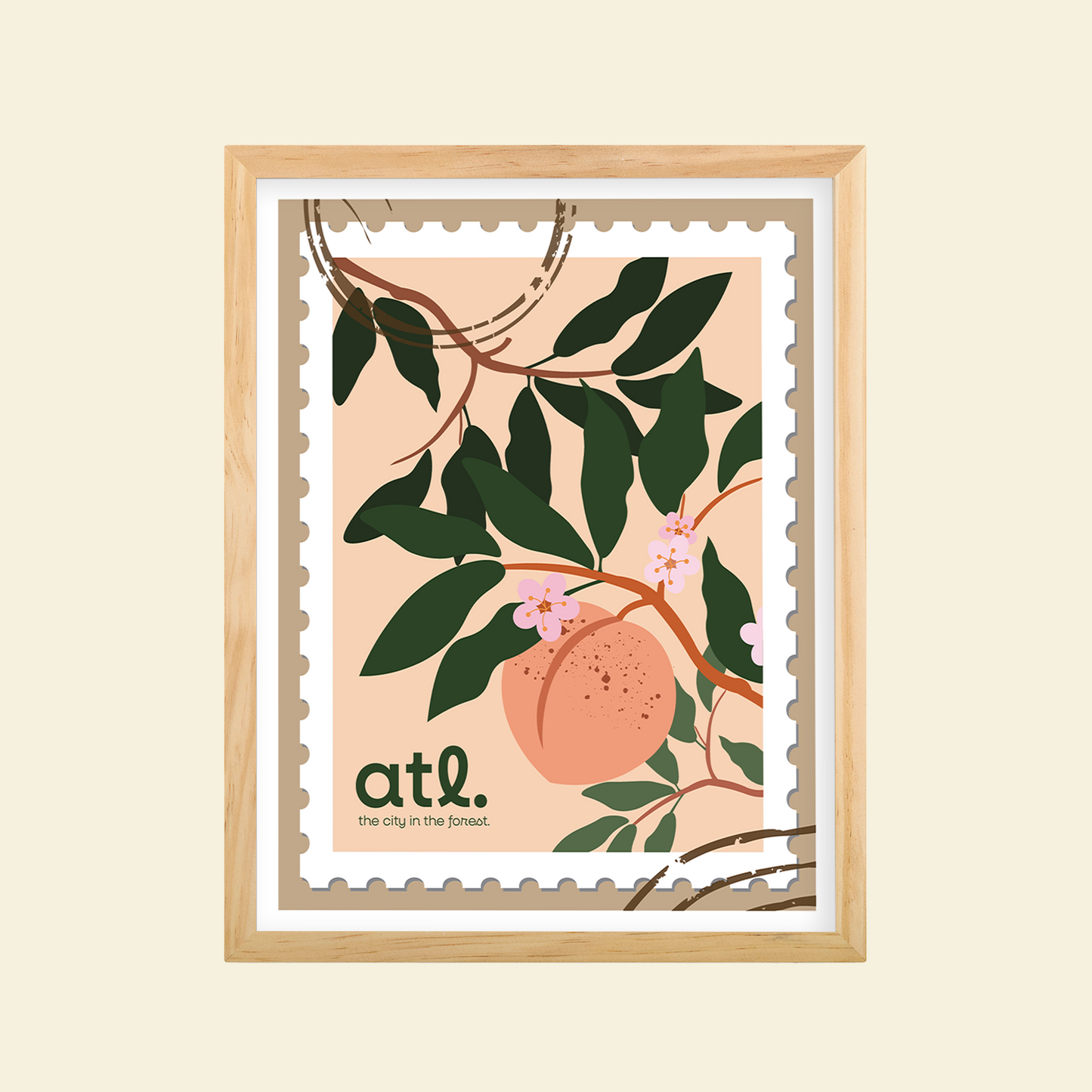 Shanelle Vera - "Peachy Postage"