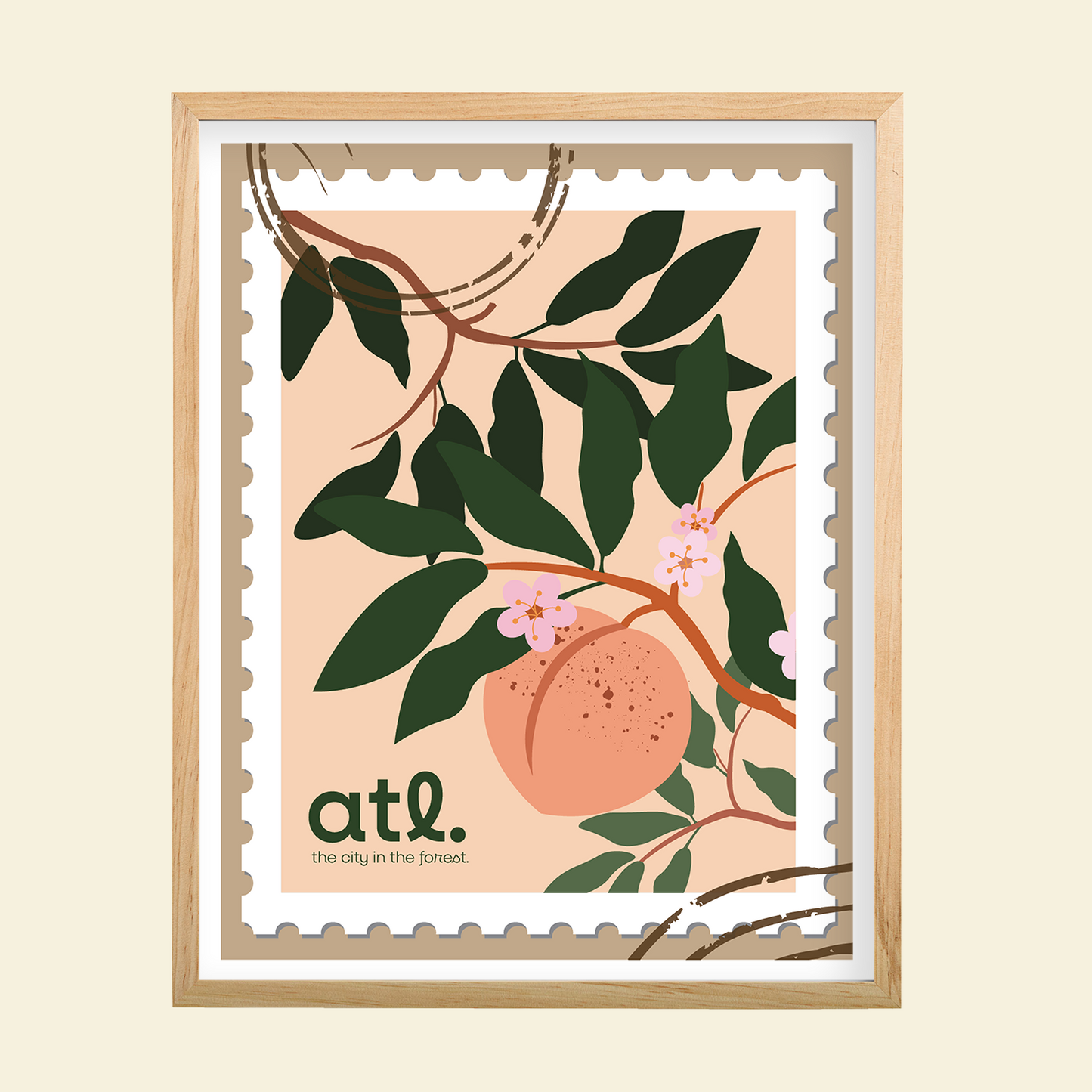 Shanelle Vera - "Peachy Postage"