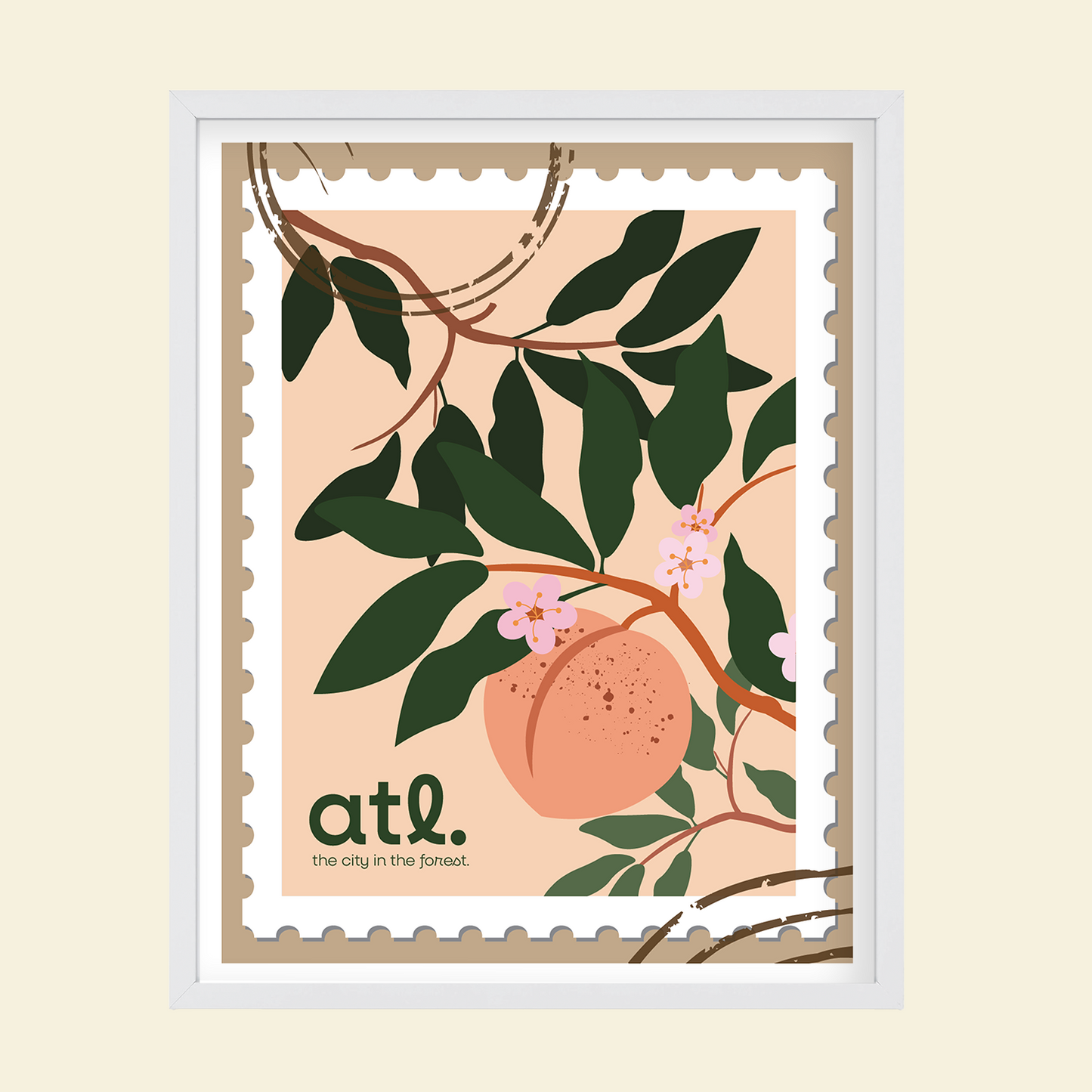 Shanelle Vera - "Peachy Postage"
