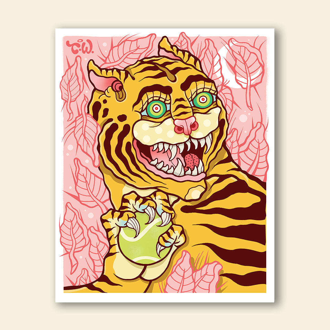 Tanner Wilson- "Tiger Versus Tennis Ball"