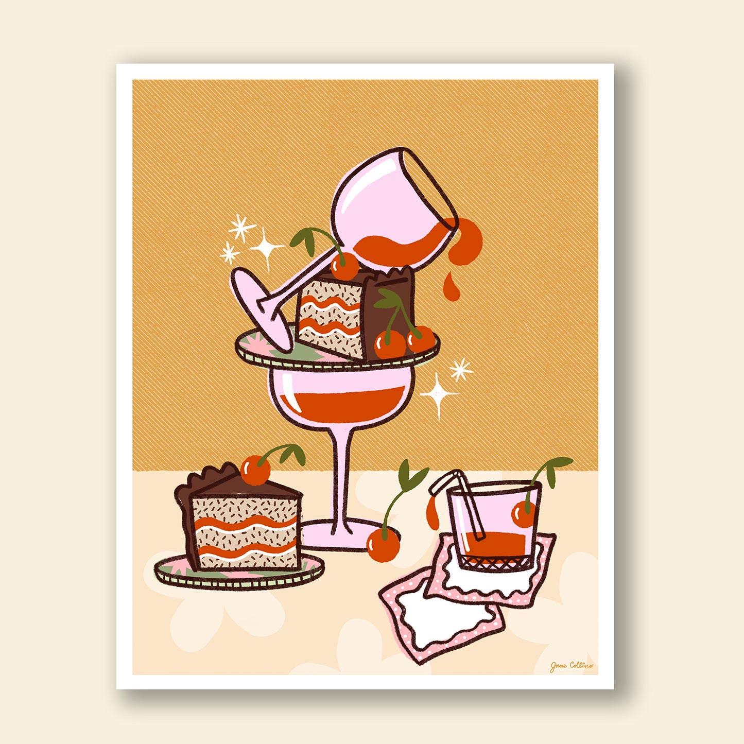 Jane Collins - "Cake And Cocktails"