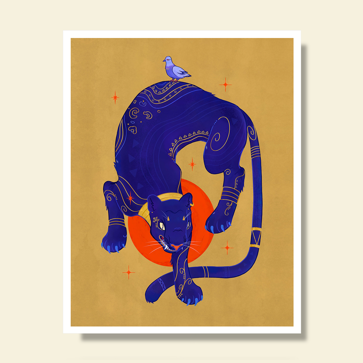 Liora Rodney - "The Panther and The Pigeon"