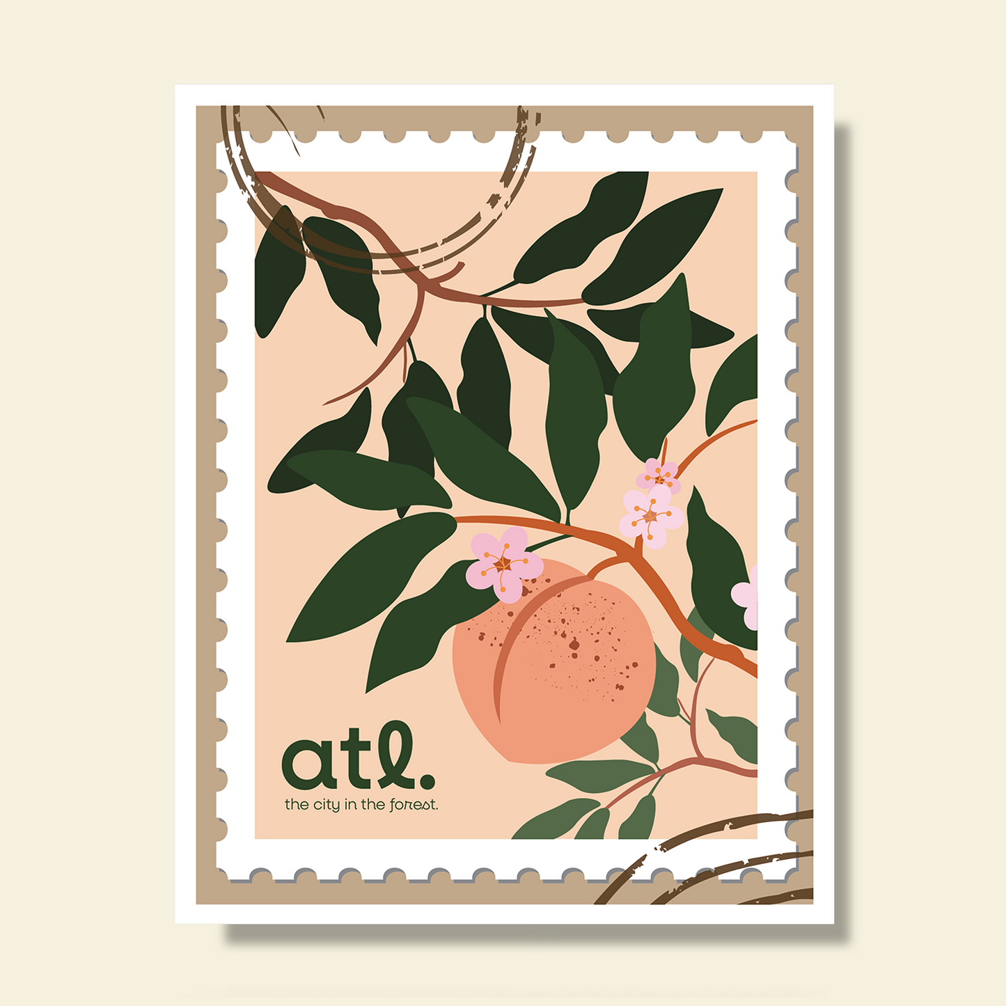 Shanelle Vera - "Peachy Postage"