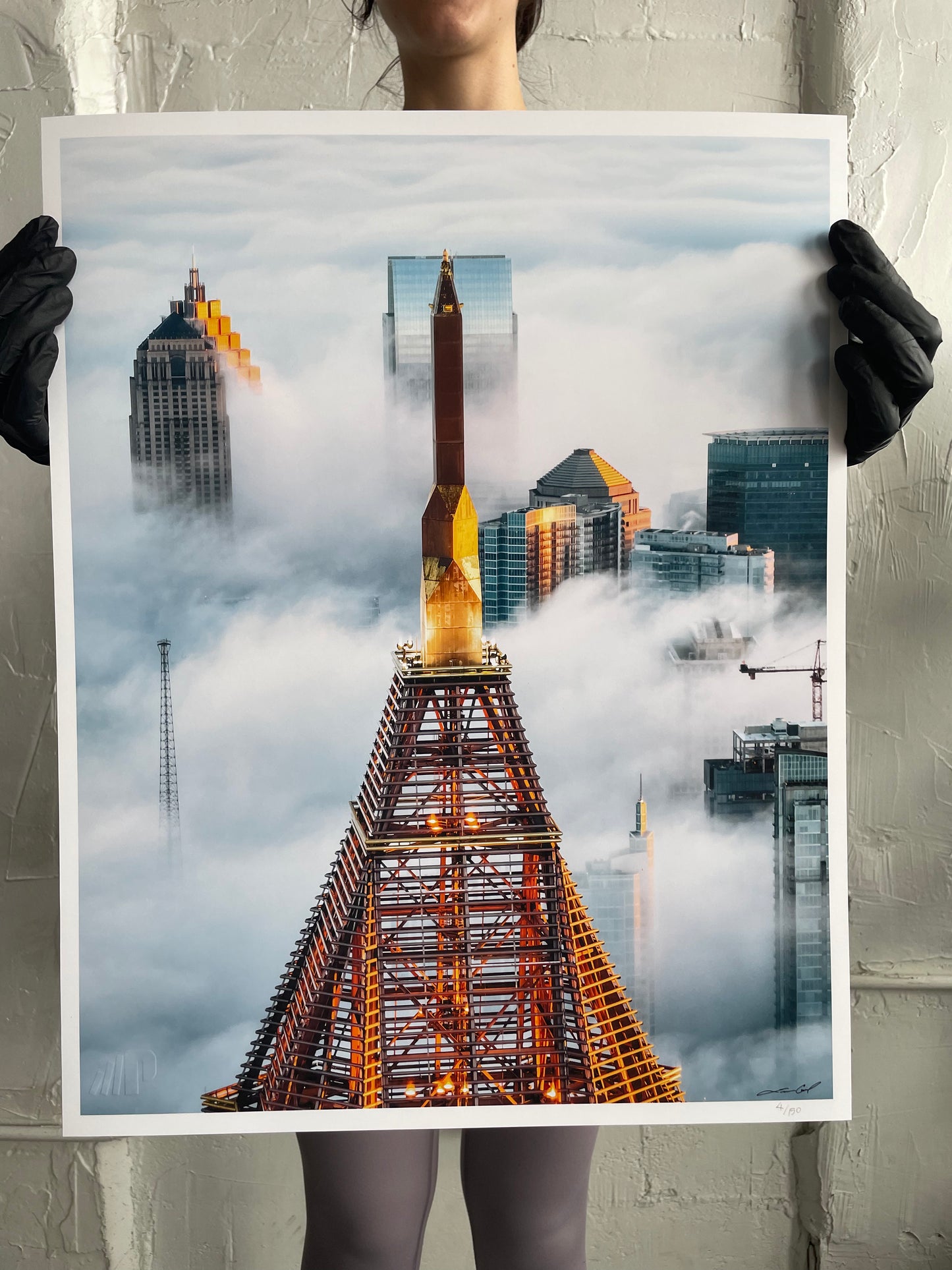 Luis Gaud - "Atlanta in the Clouds"